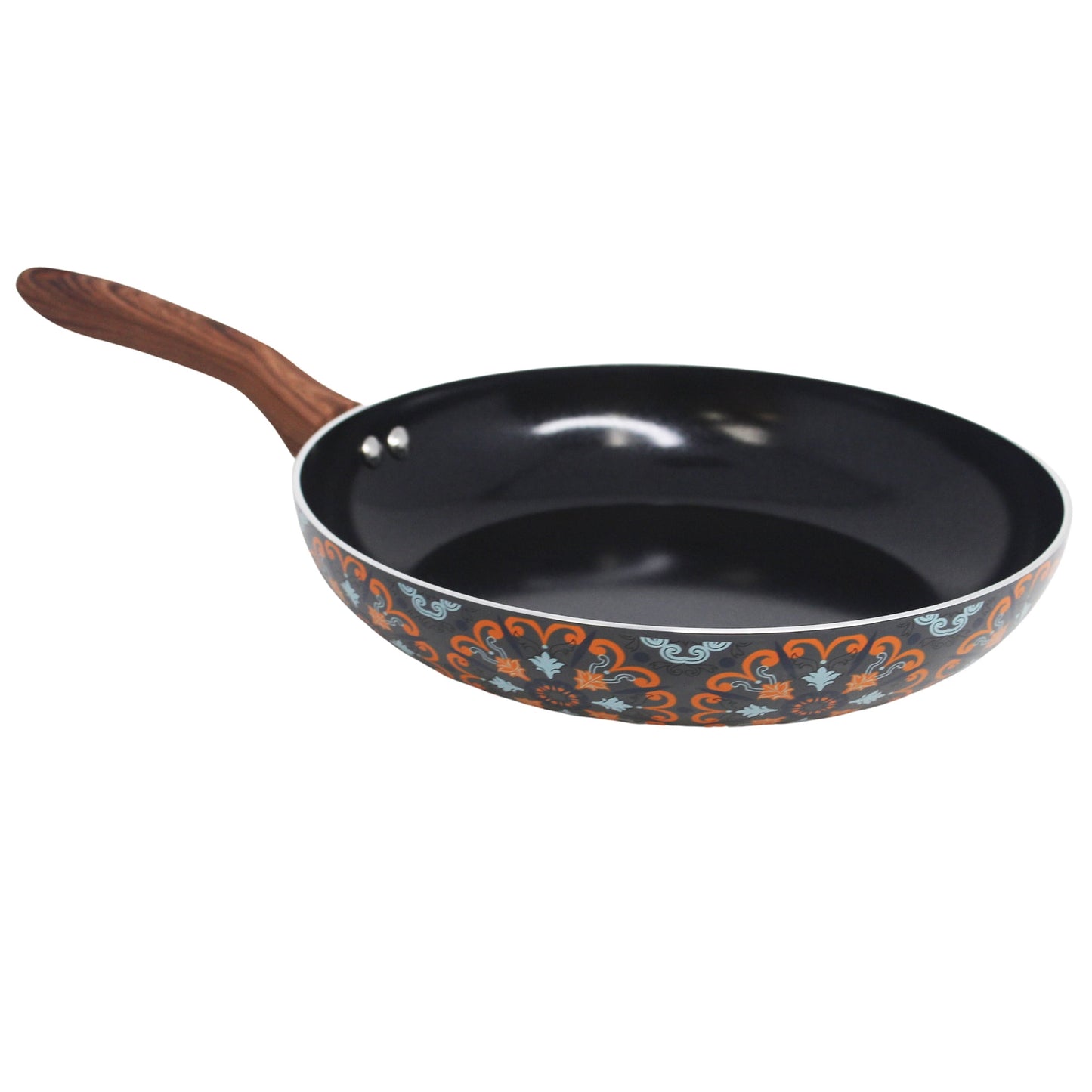 IMUSA 12in Talavera Nonstick Ceramic Frying Pan Skillet, PFAS-Free