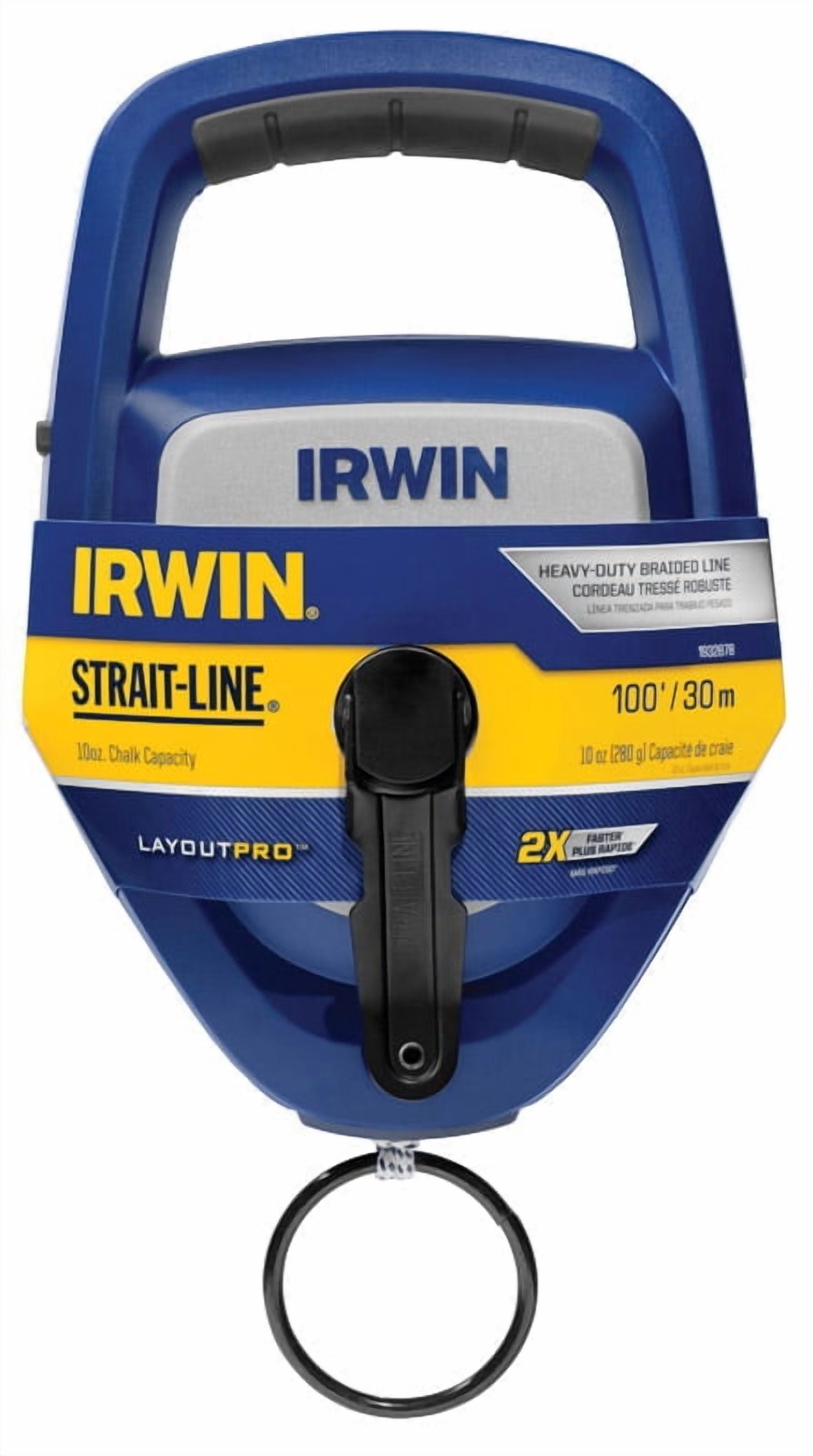 Irwin Strait-Line 10 oz. Chalk Line Reel 100 ft.