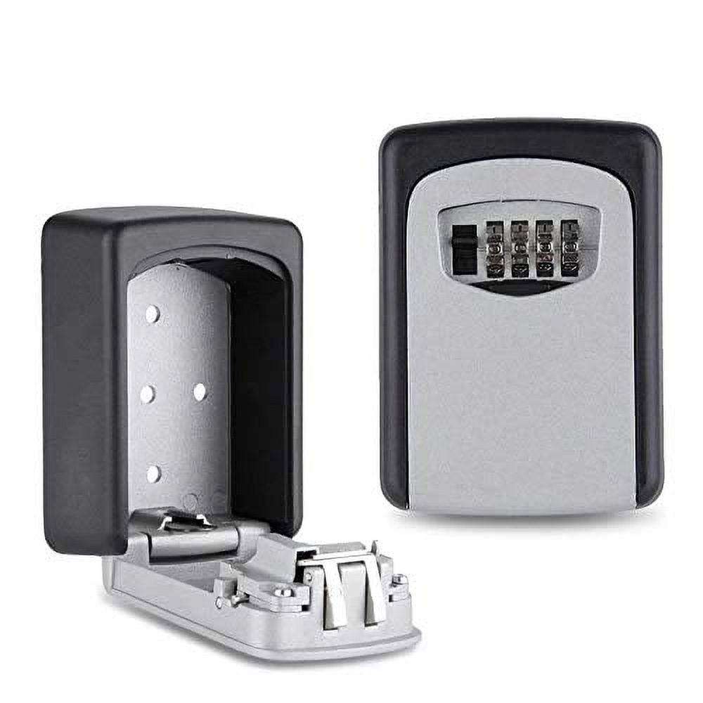 K-Cliffs  2pc Key Lock Box w/4 Digit Combination for a Renter or Realtor's Open House Holds up to 5 Keys.  Wall Mounted  Model# HD059