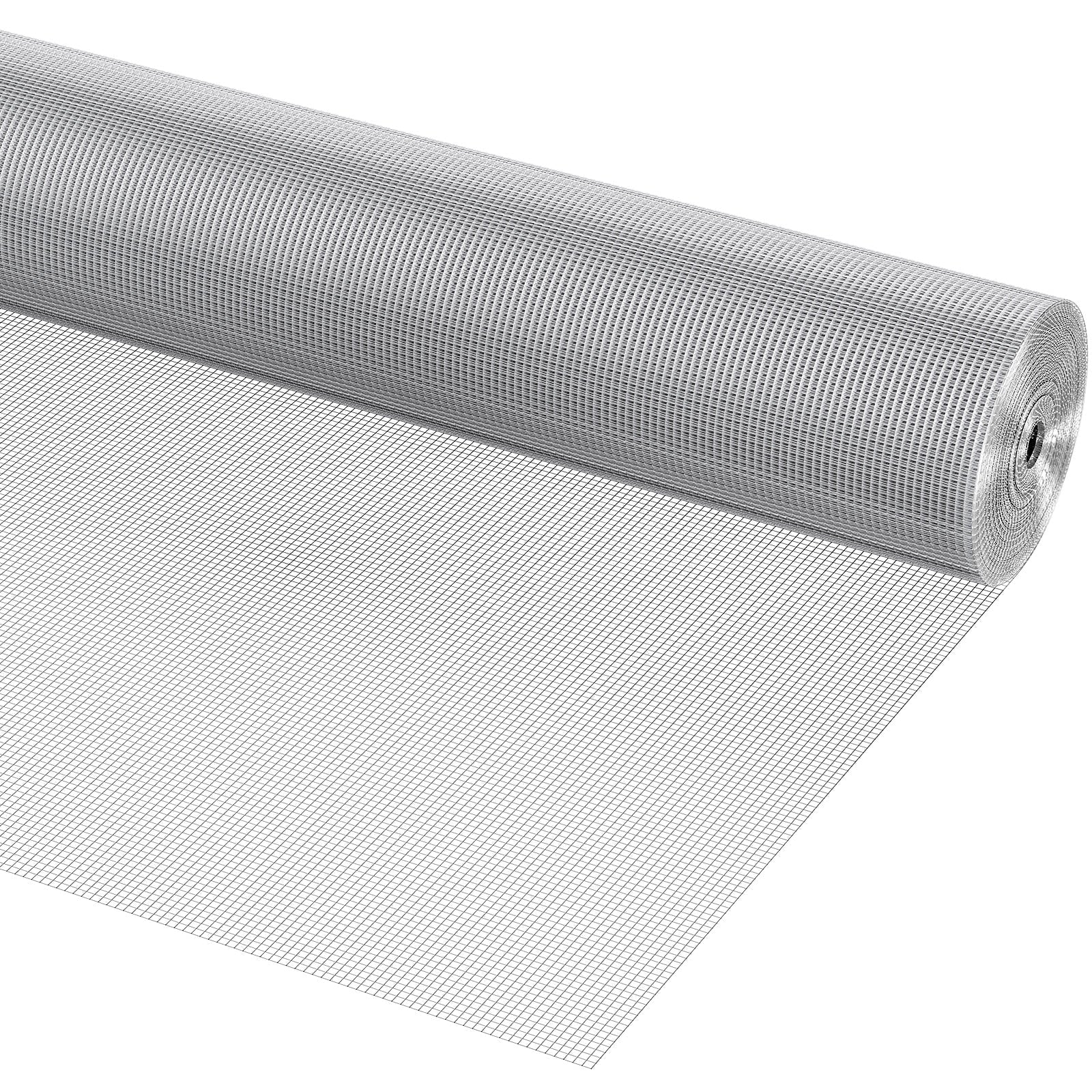 KFFKFF 1/4" 36" x 100" Hardware Cloth 23 Ga Chicken Wire Fence Wire Mesh Roll