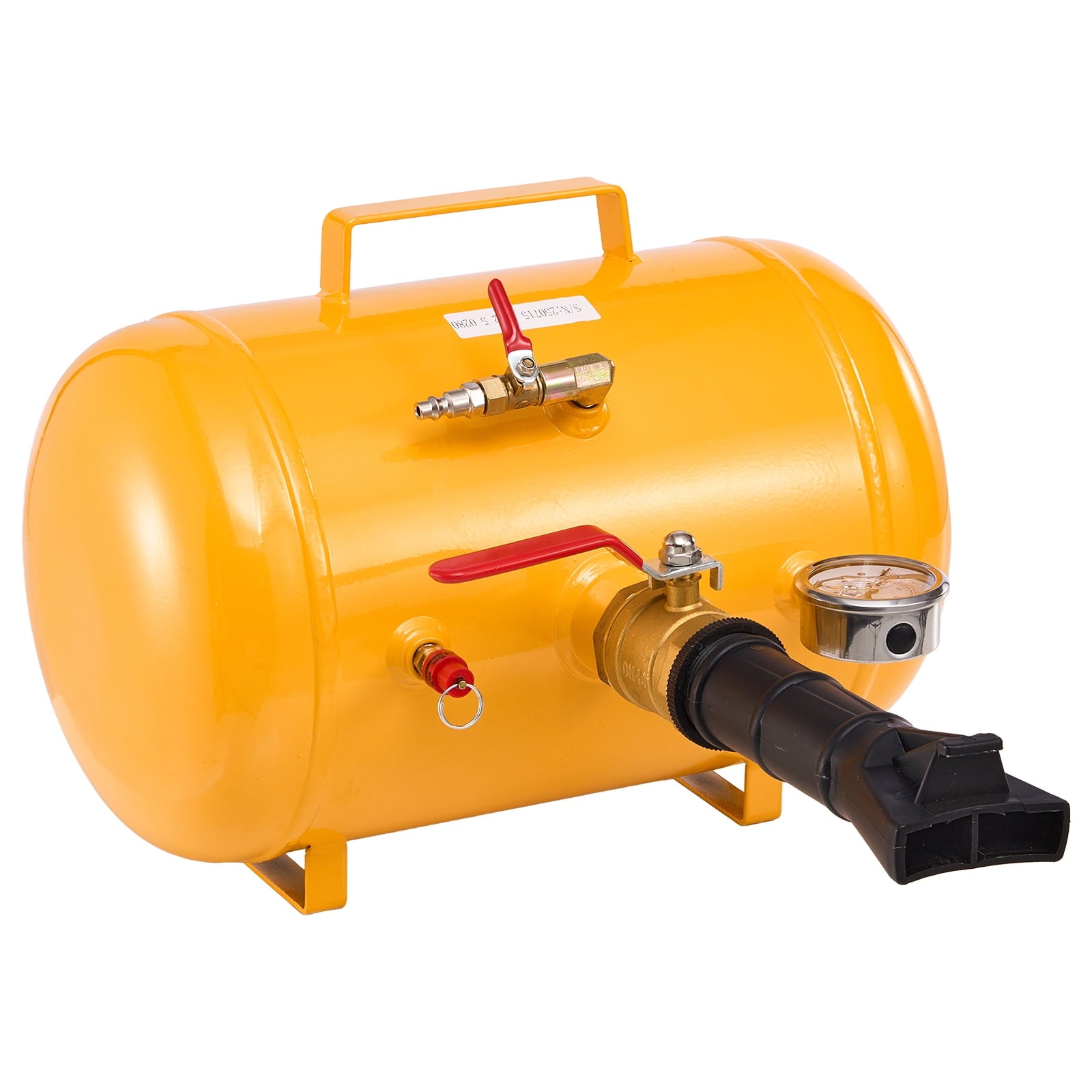 Kffkff 5 Gallon Air Tire Bead Seater, Heavy-Duty Tool for Tire Inflation, 87-116 PSI Operating Pressure, ATVs,Multicolor