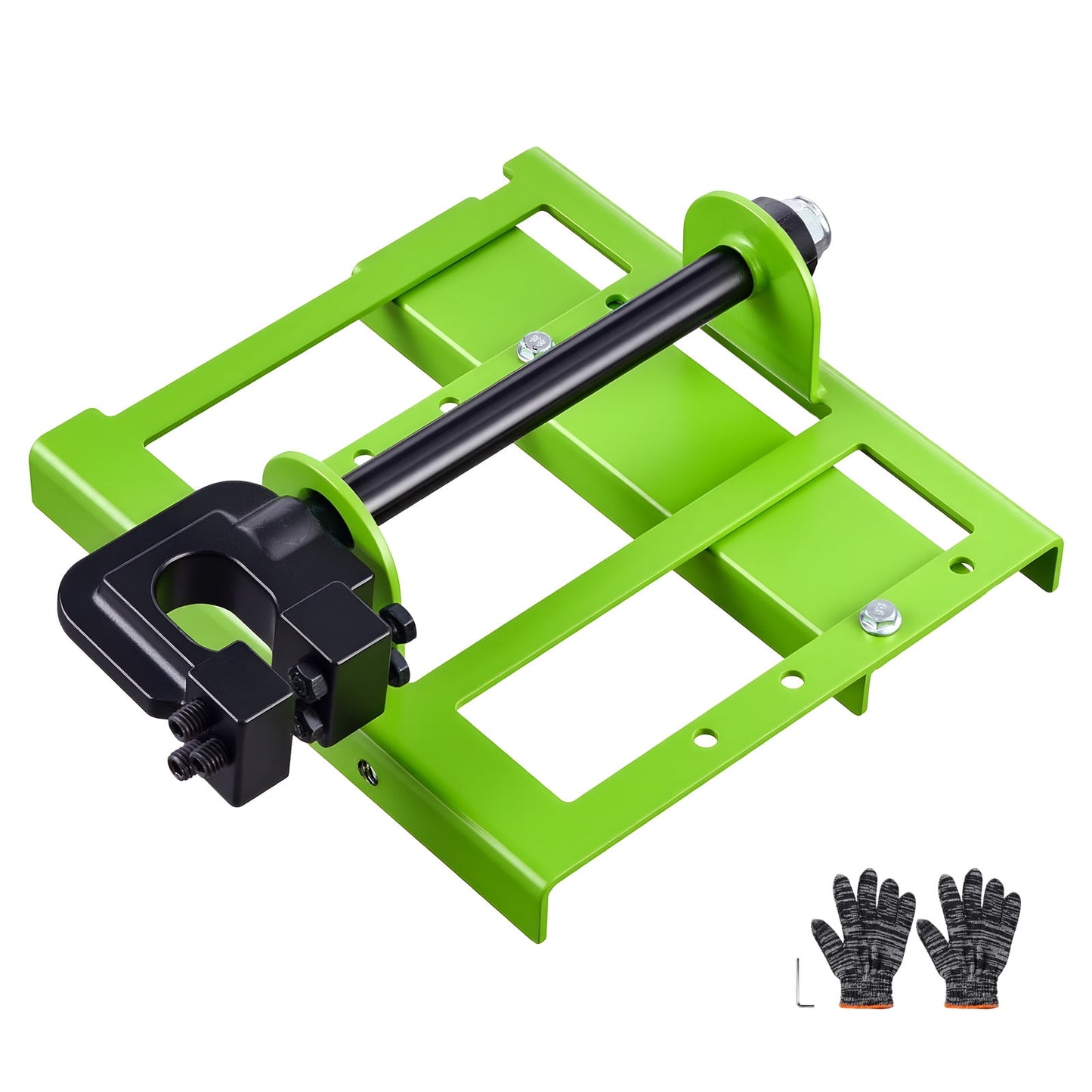 KFFKFF Adjustable Chainsaw Mill, 2-6 in Width, Vertical Lumber Cutting Guide, Portable Timber Saw Attachment, Durable Cast Iron Tool for Wood Cutting and Construction Projects