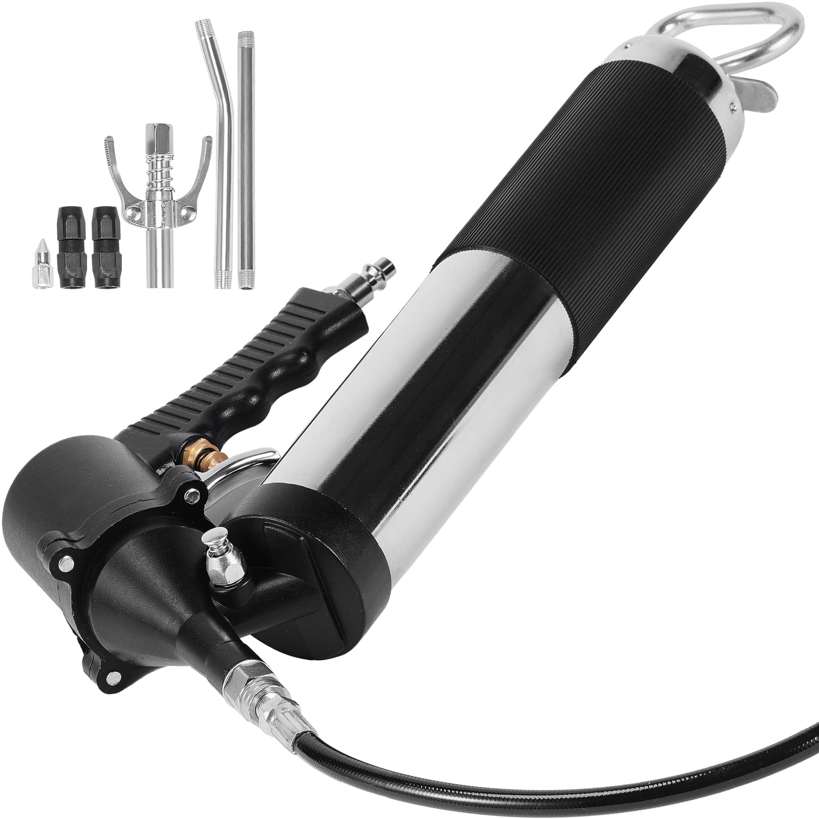 KFFKFF Air Operated Grease Gun 6000 psi 14 oz Heavy Duty Pneumatic Grease Gun