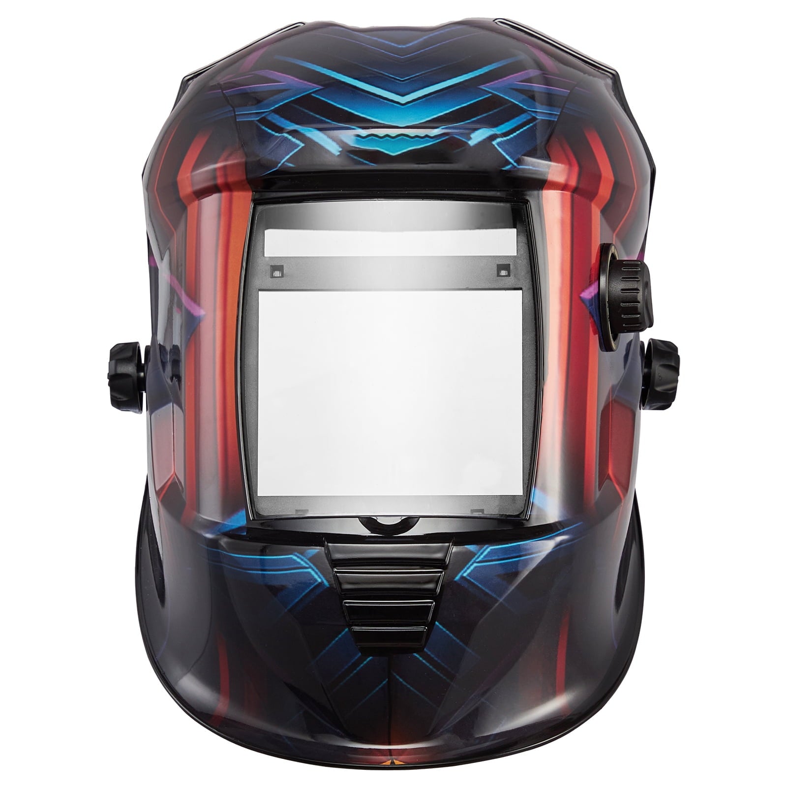 KFFKFF Auto-Darkening Welding Helmet with True Color Technology, 3.94" x 3.15" Viewing Area, Solar-Powered Mask with 4 Arc Sensors, Adjustable Shade Range 4/5-9/9-13 for TIG, MIG, ARC Welding
