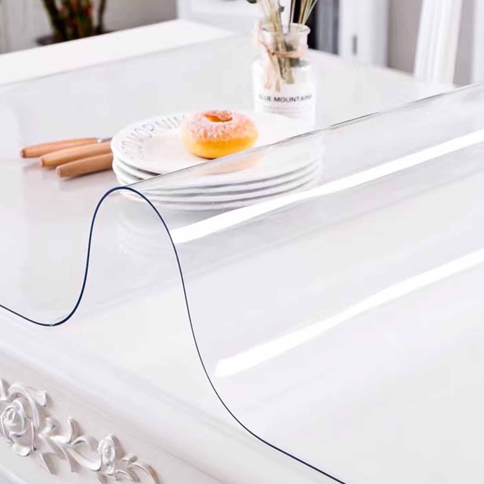 KFFKFF Clear  Scratch Proof and Easy Cleaning