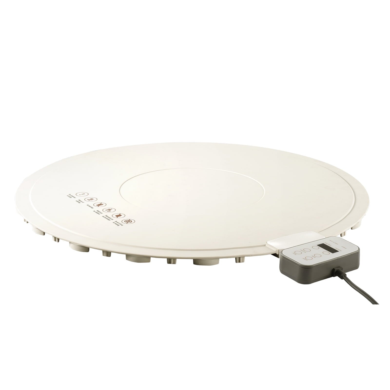 KFFKFF Electric Food Warming Tray, Portable Silicone Heating Mat with Adjustable Temperature Settings, Auto Shut-Off & Child Lock, Ideal for Buffets, Parties, and Catering