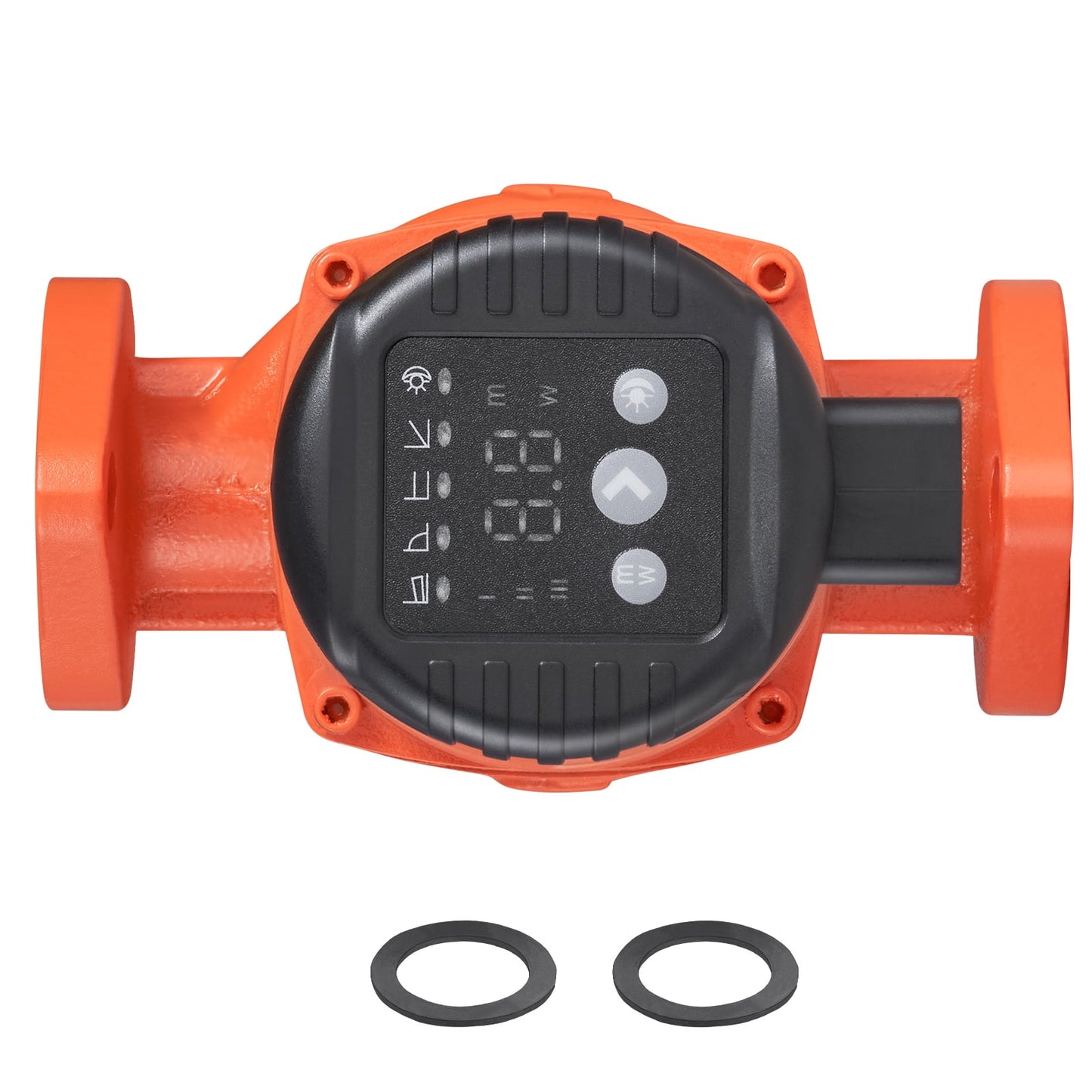 KFFKFF High-Efficiency Hot Water Circulating Pump, 110V, 42W, 16 GPM Flow Rate, Automatic Circulator Pump with 1" NPT Flange for Residential Water Heating Systems