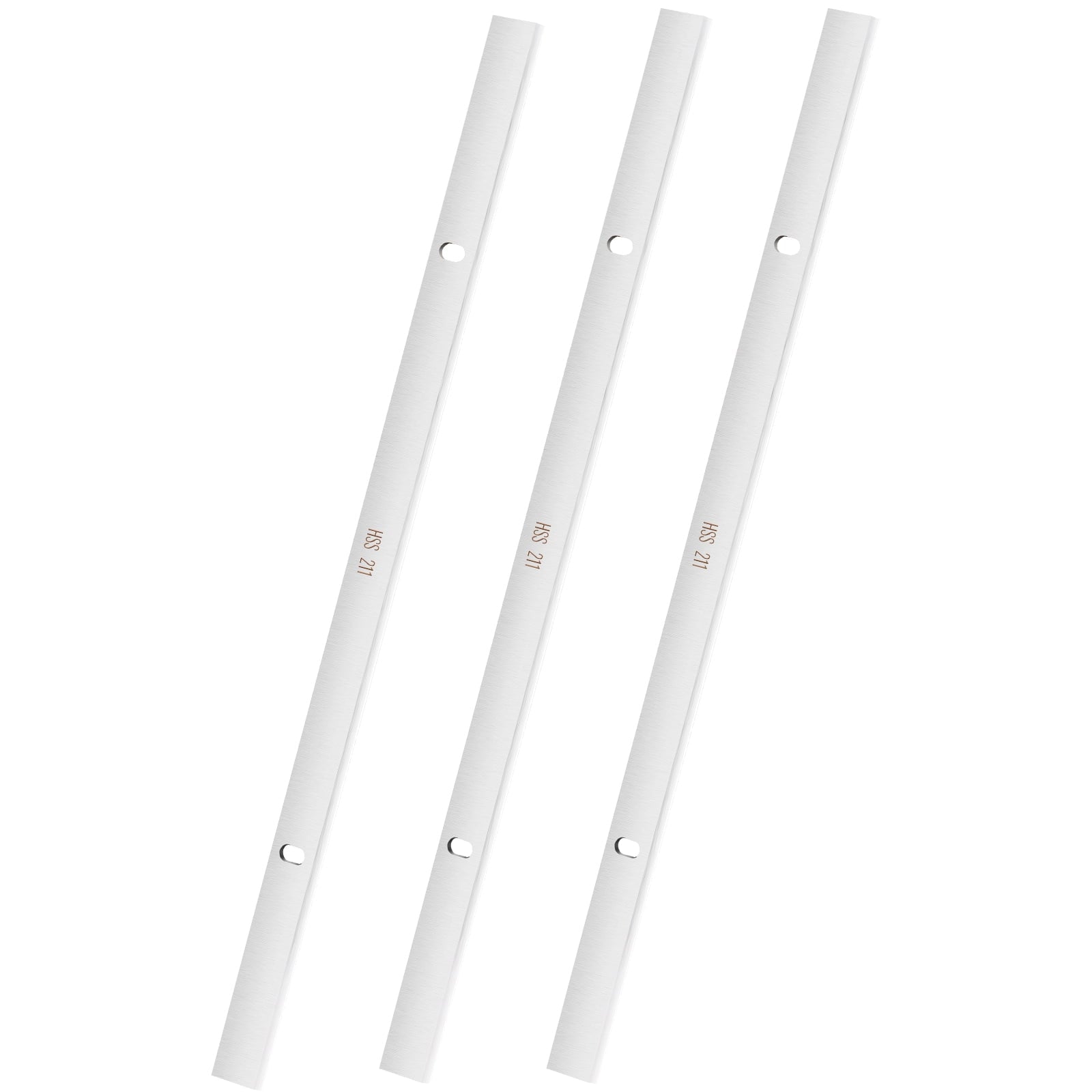 KFFKFF Planer Blades of 13-inch, Constructed from HSS for Longevity, HRC55-60, Hassle-free Set-up with Pre-made Holes, Suitable for Carpentry, Household Tasks & Commercial Purposes, Trio Pack