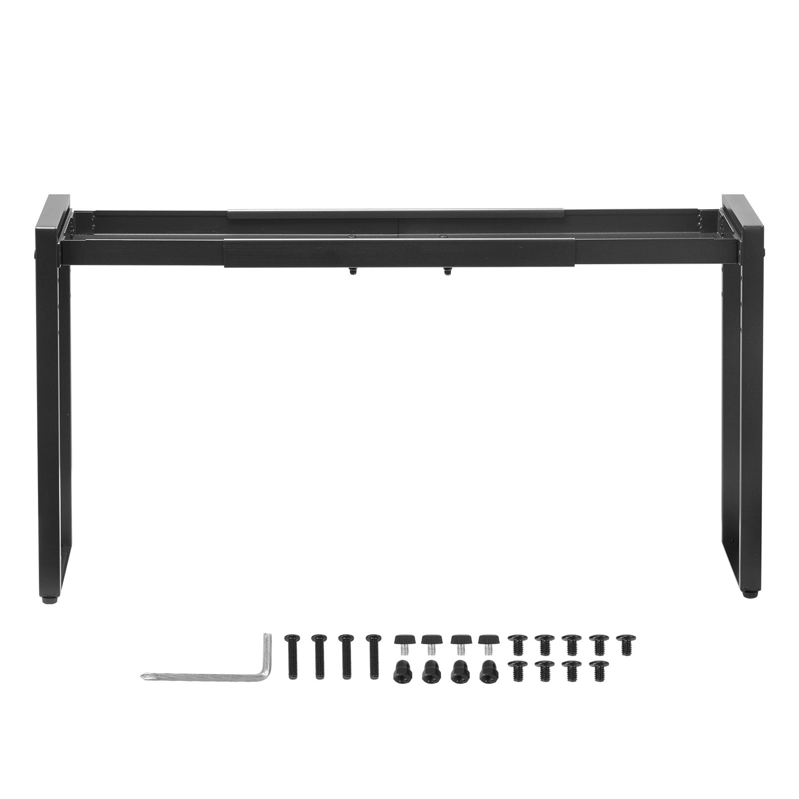 KFFKFF Shelf Above Cooktop, Modifiable 27-33Inch Condiment Holder, 4 Tier Adjustable Height Seasoning Rack for Kitchen Range Top, Spice Holder, Tabletop Herb Organizer Storage Method, Black