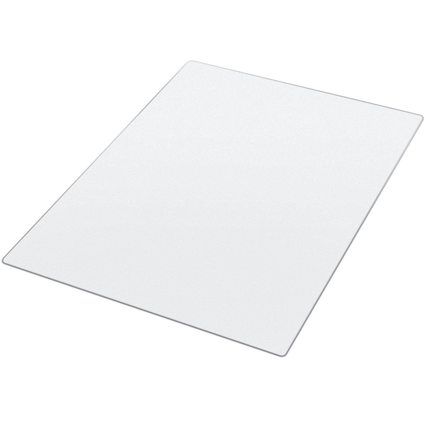KFFKFF Transparent Office Chair Mat, 36 x 48-inch Floor Protector for Hard Surfaces, Designed for Rolling Chairs, Non-Slip and Simple to Maintain,Smooth Movement Under Desk Mat for Home or Office Use