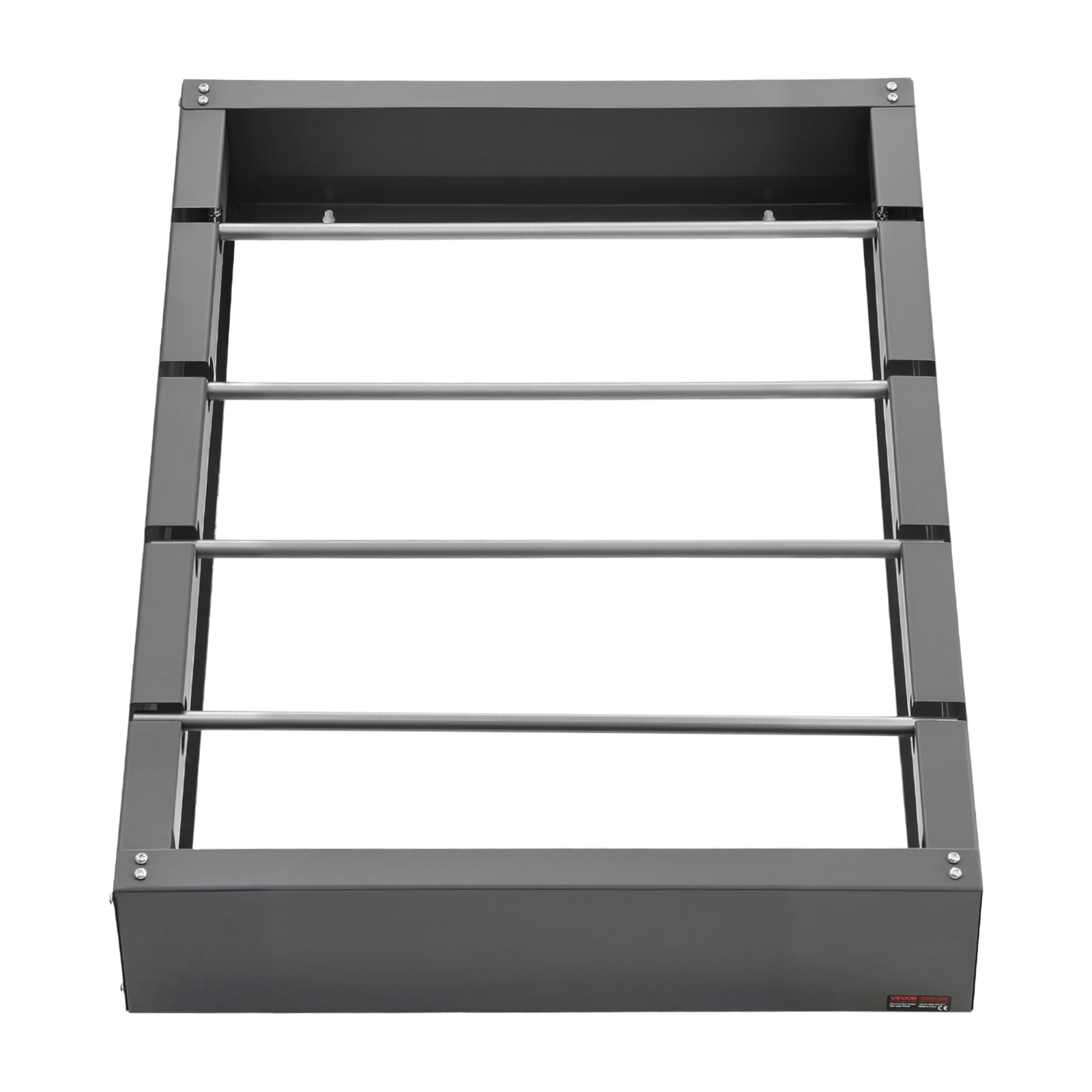 KFFKFF Wall-Mounted Wire Spool Rack, 4 Adjustable Rods, Cold-Rolled Steel Construction for Multi-Spool Storage, 150 lbs Capacity Cable Organizer for Electrical and Industrial Applications