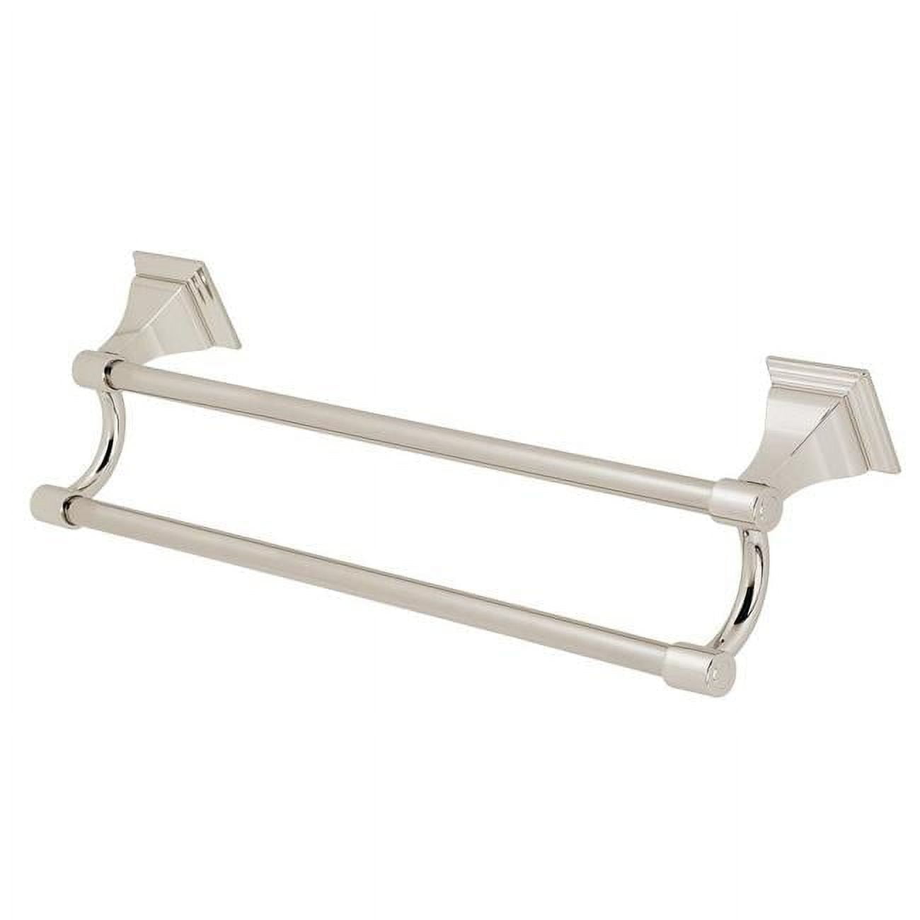 Kingston Brass Monarch 18-Inch Dual Towel Bar With Polished Nickel BAH612318PN