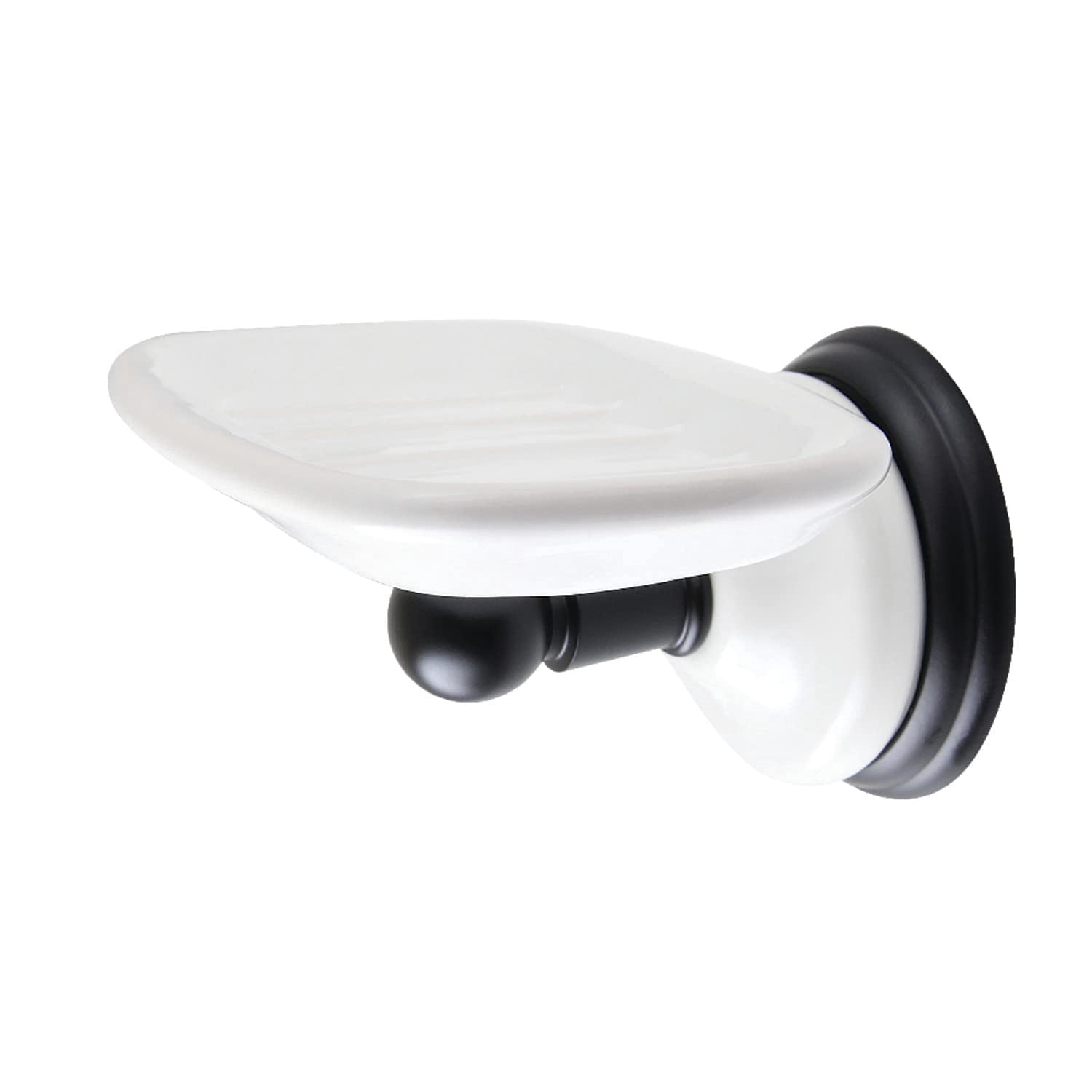 Kingston Brass BA1115BB 2.75 in. Victorian Wall-Mount Soap Dish Holder, Brushed Brass