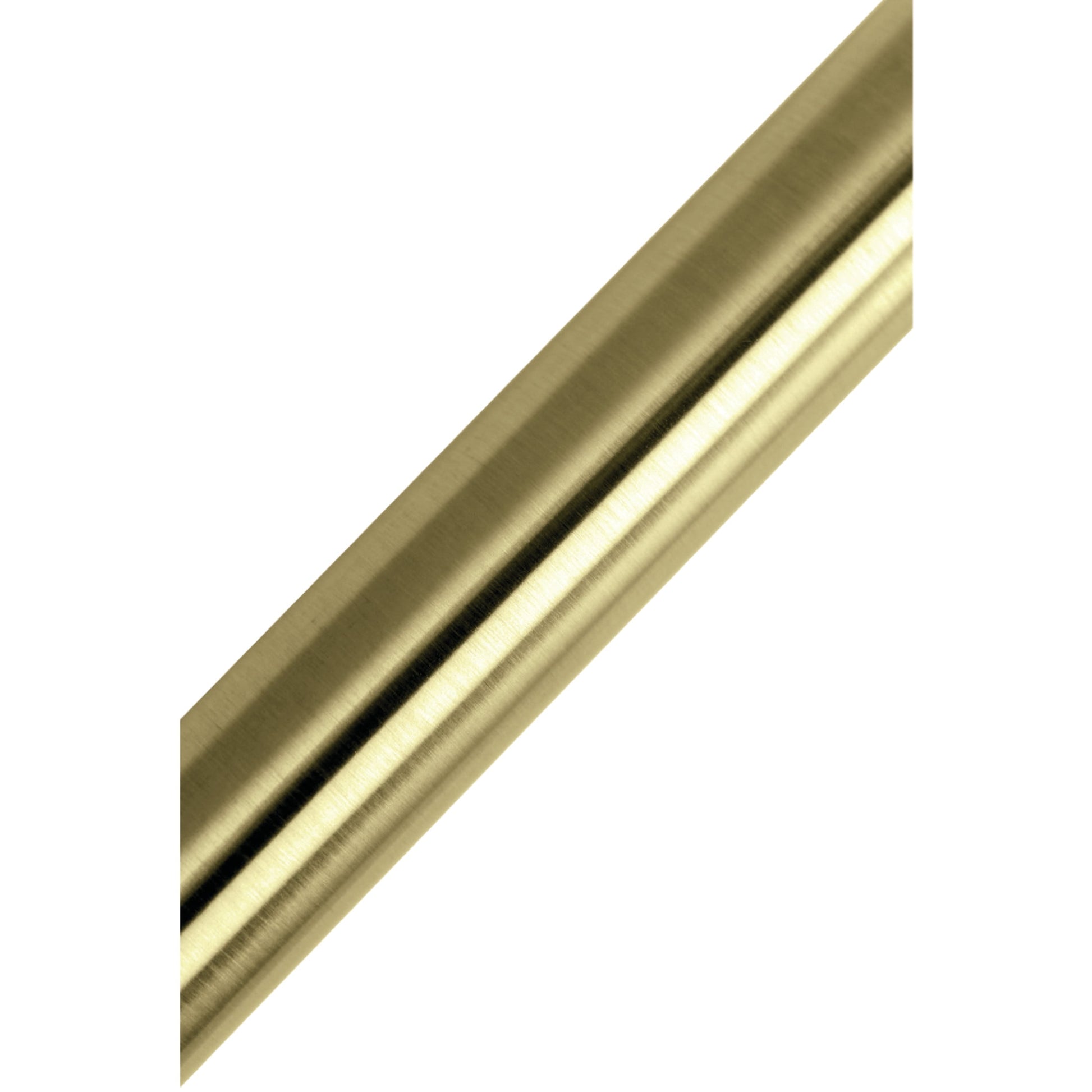 Kingston SR607 Edenscape 60-Inch to 72-Inch Adjustable Shower Curtain Rod in Brushed Brass