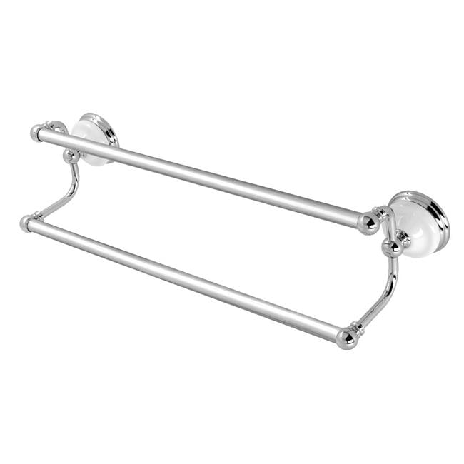 Kingston Brass BA11318C Vintage 18 in. Double Towel Bar - Polished Chrome