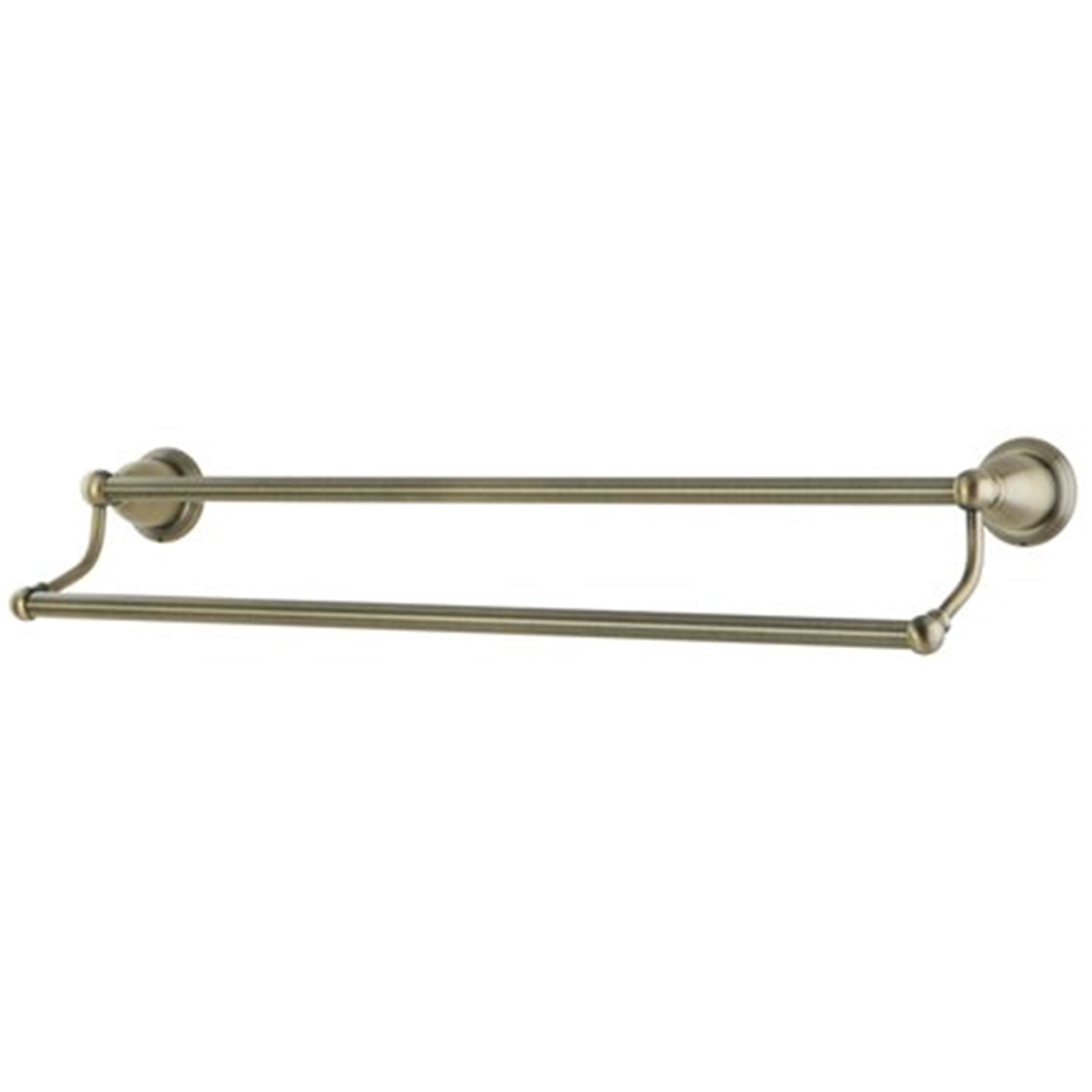 Kingston Brass BA1753AB Heritage 24" Dual Towel Bar Antique Brass