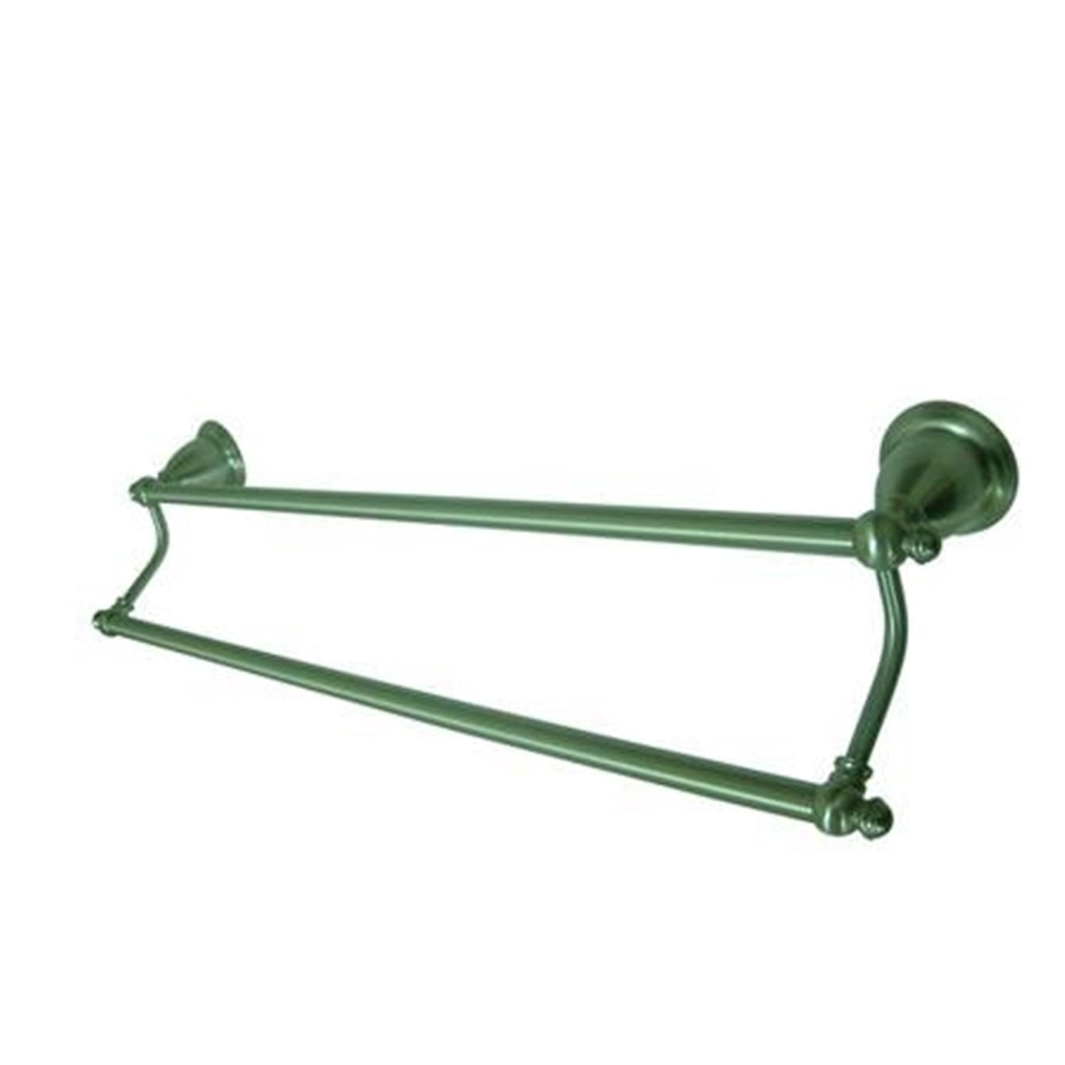 Kingston Brass BA7973PN 24-Inch Dual Towel Bar, Polished Nickel