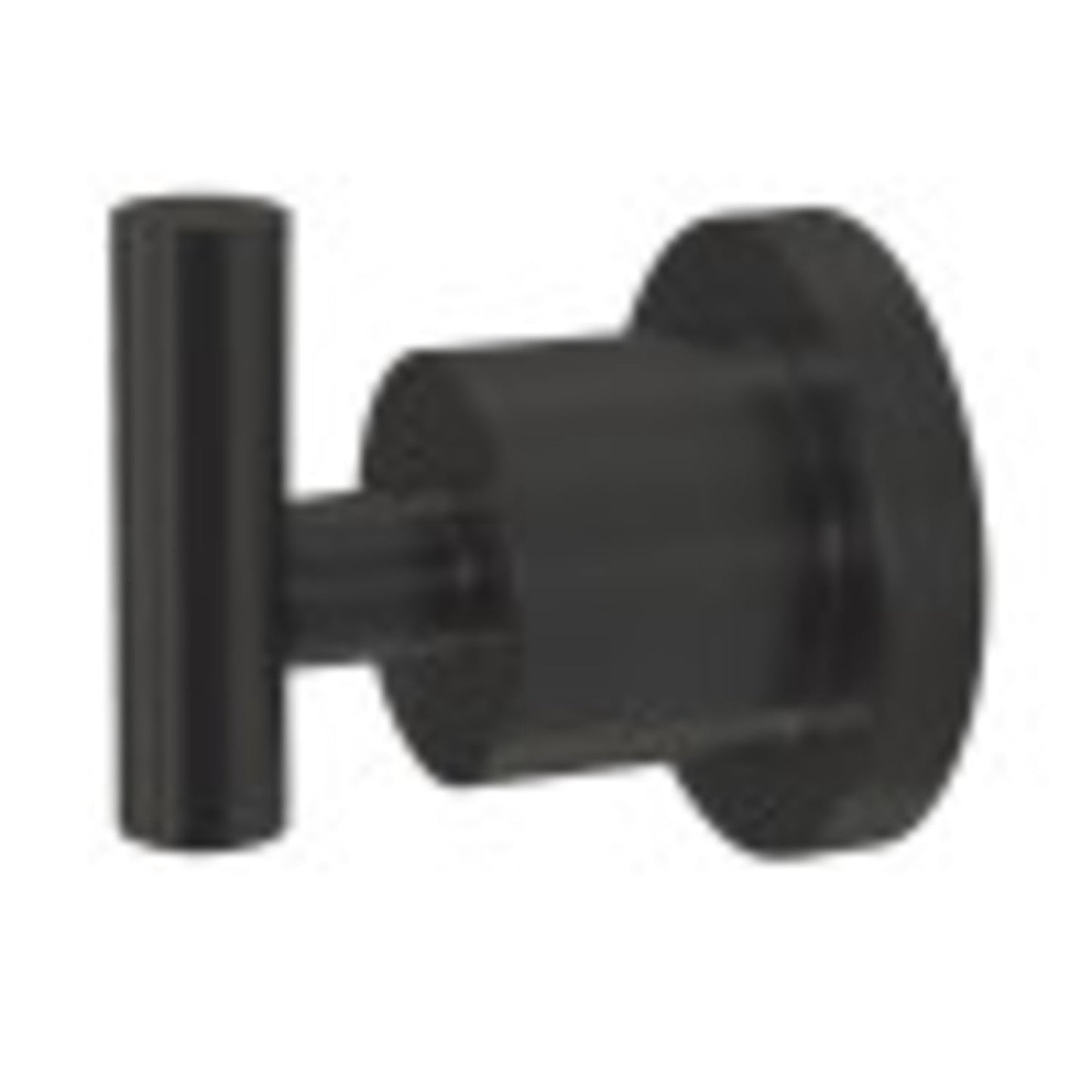 Kingston Brass BA8217MB Concord Wall Mount Robe Hook, Matte Black