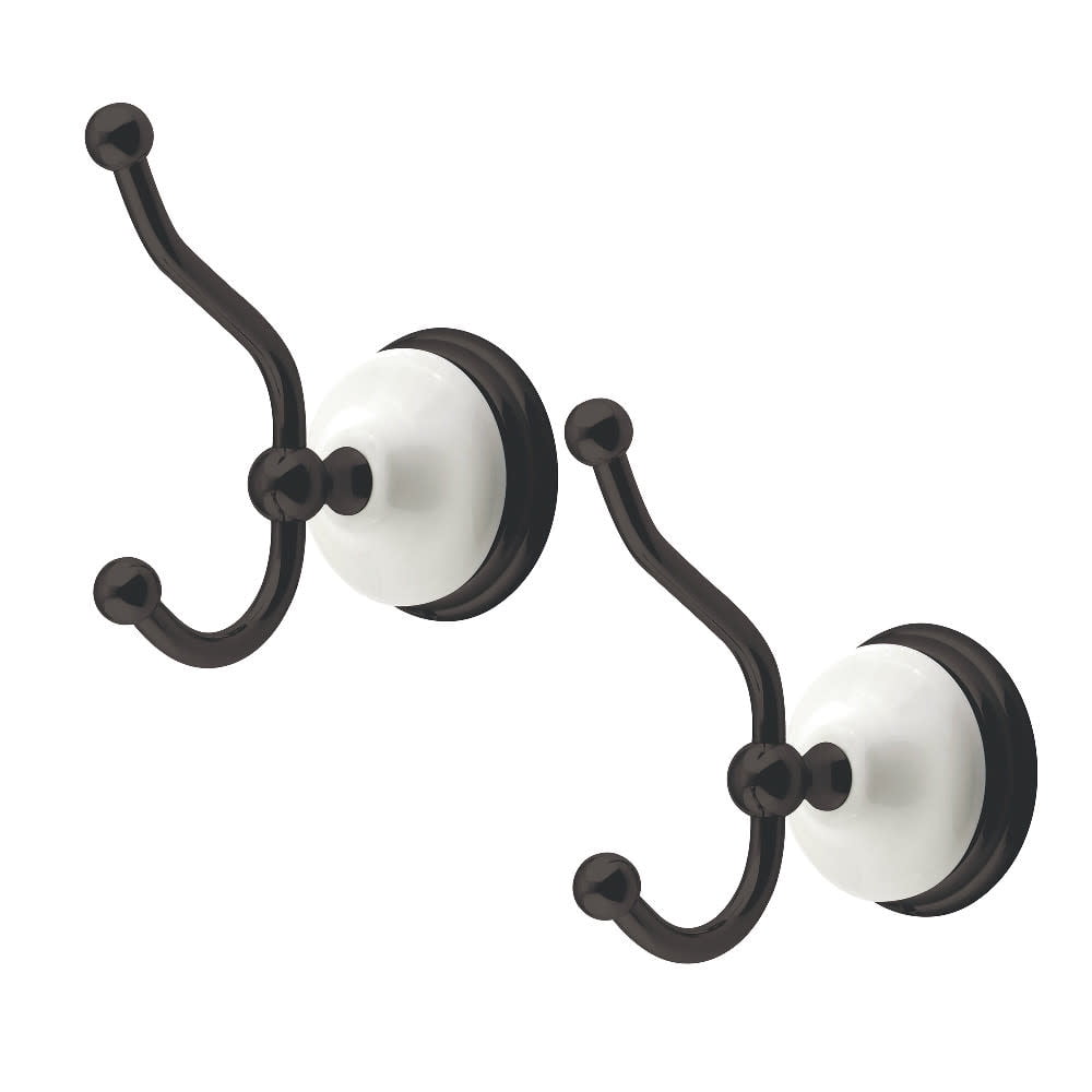 Kingston Brass BAK1117ORB Victorian 2-Piece Robe Hook, Oil Rubbed Bronze