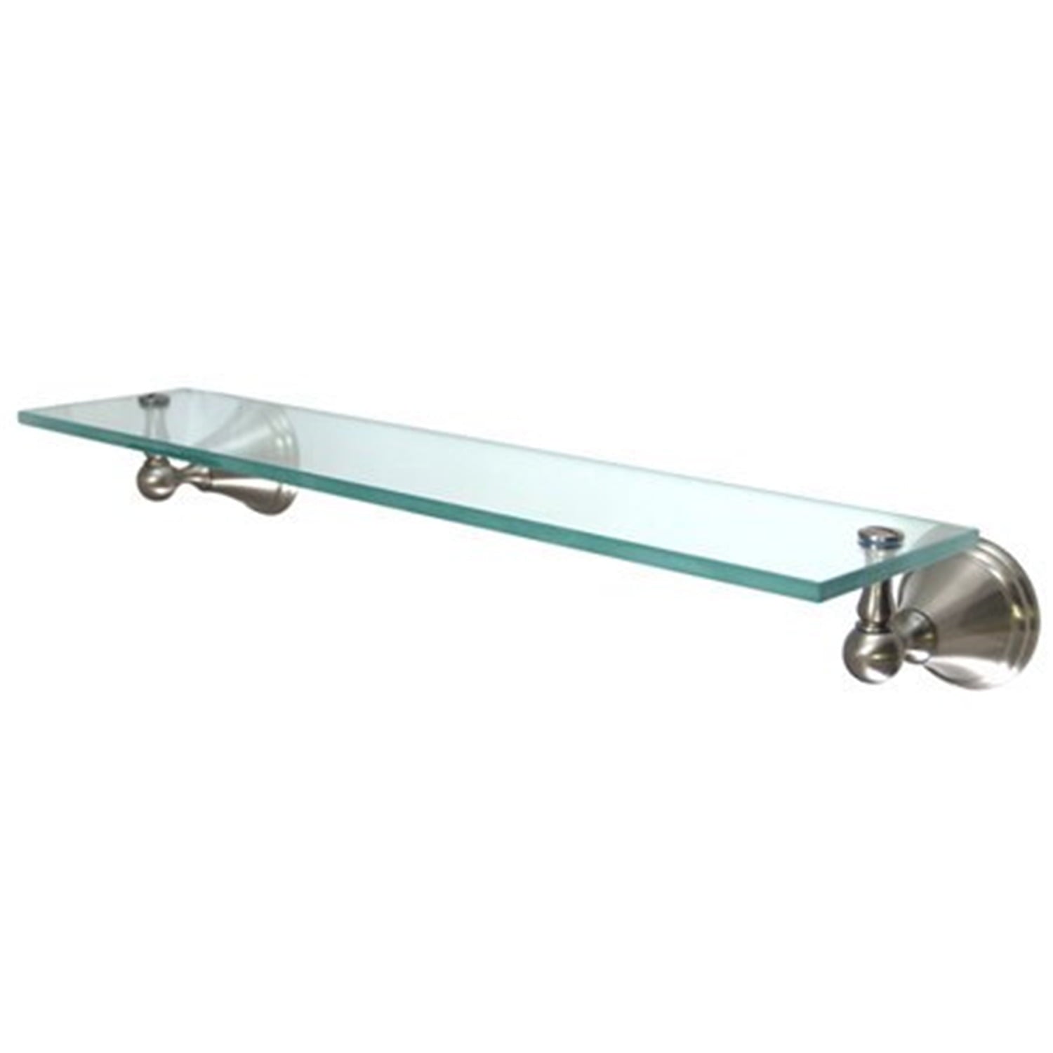 Kingston Brass BA2979SN Governor Wall Mounted Glass Shelf - Nickel