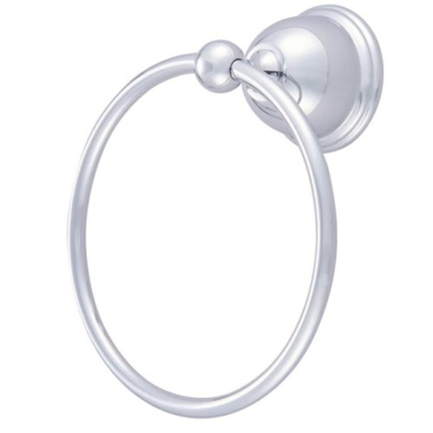 Kingston Brass BA3964C Restoration 6-1/8" Wall Mounted Towel Ring - Chrome