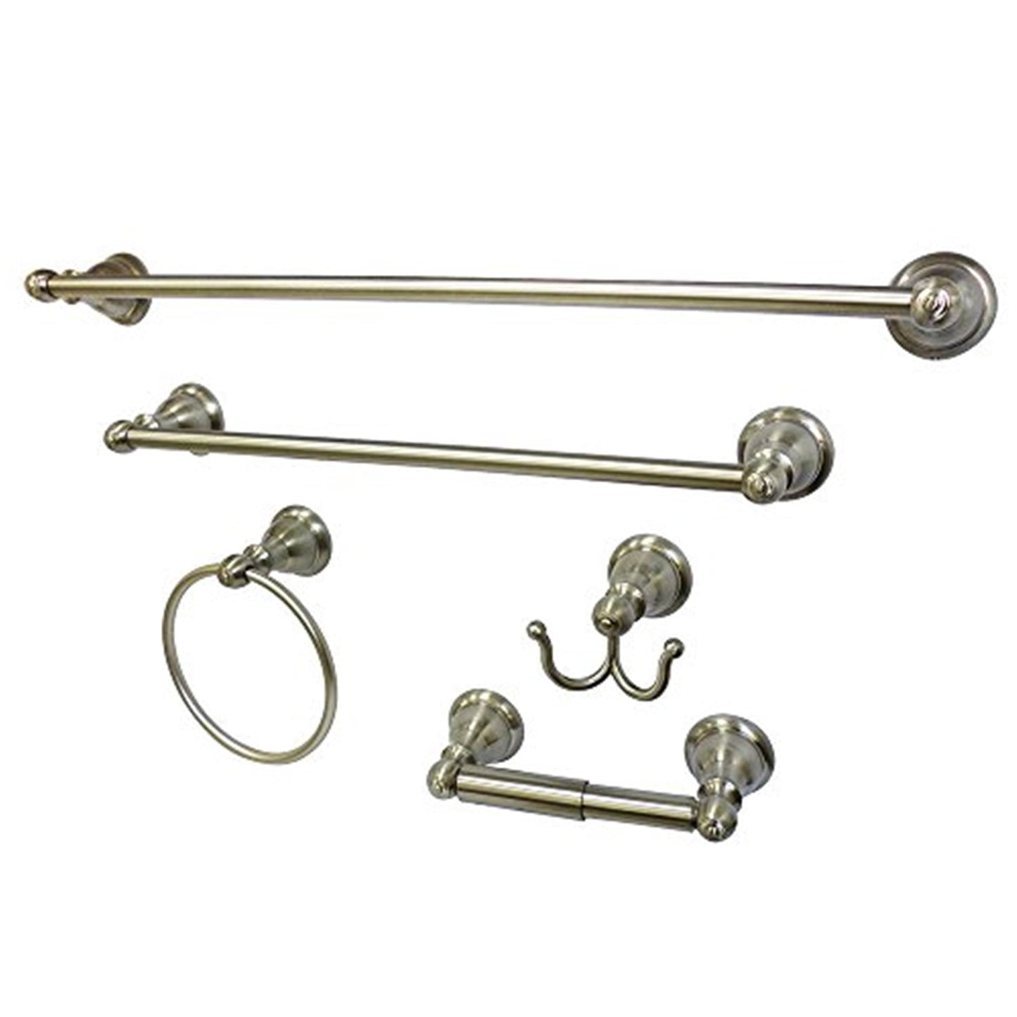 Kingston Brass BAHK5112478SN Bathroom Accessory Combo, Satin Nickel
