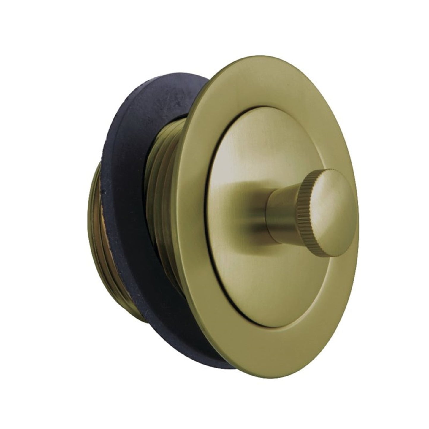 Kingston Brass DLL203 Brass Lift & Lock Tub Drain, Vintage Brass