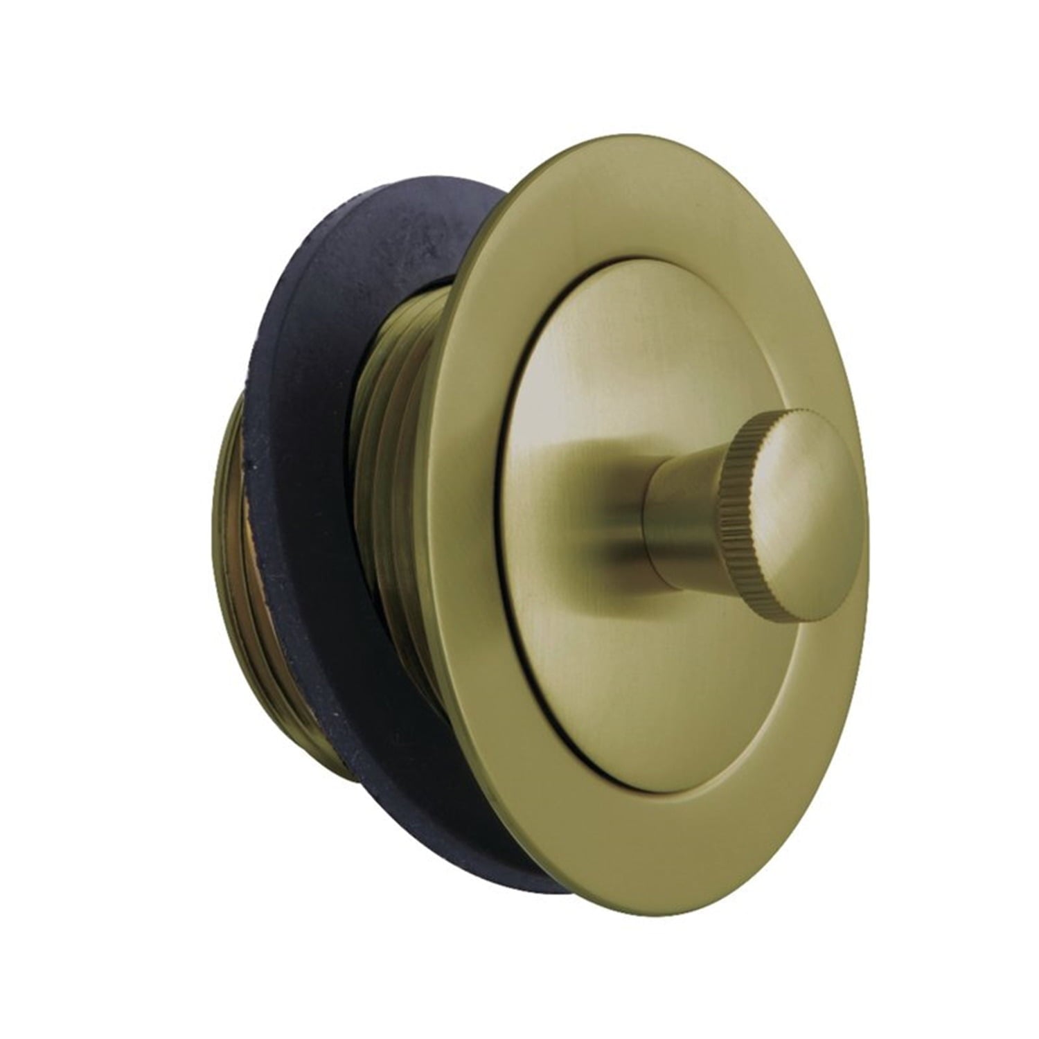 Kingston Brass DLL203 Brass Lift & Lock Tub Drain, Vintage Brass