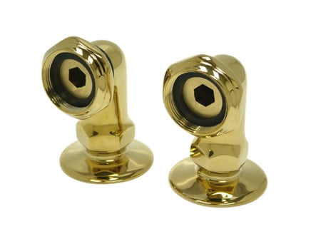 Kingston Brass CC2RS2 2" Riser for Leg Tub Filler, Polished Brass