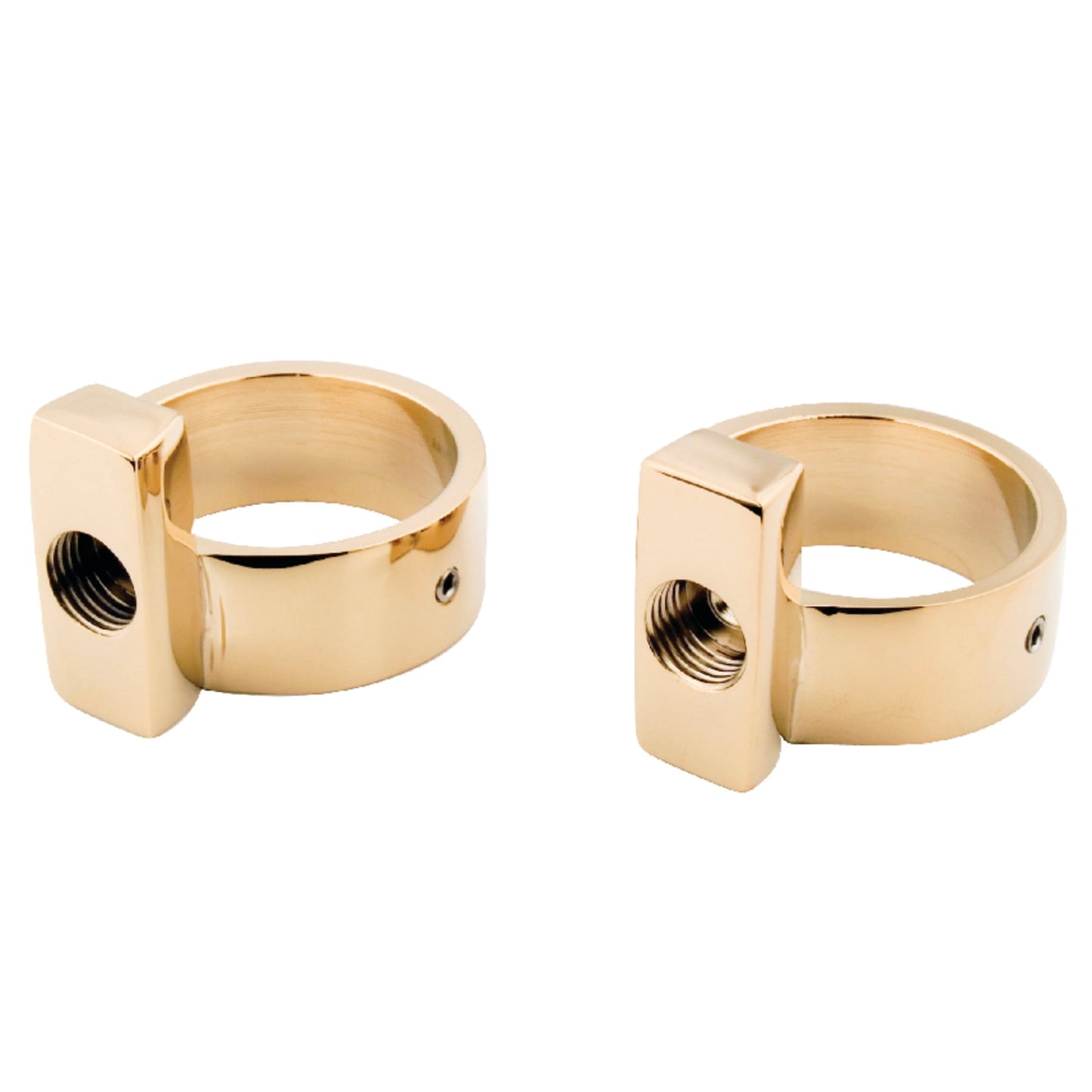 Kingston Brass CC432 Drain Bracelets for Supply Line Support in Polished Brass