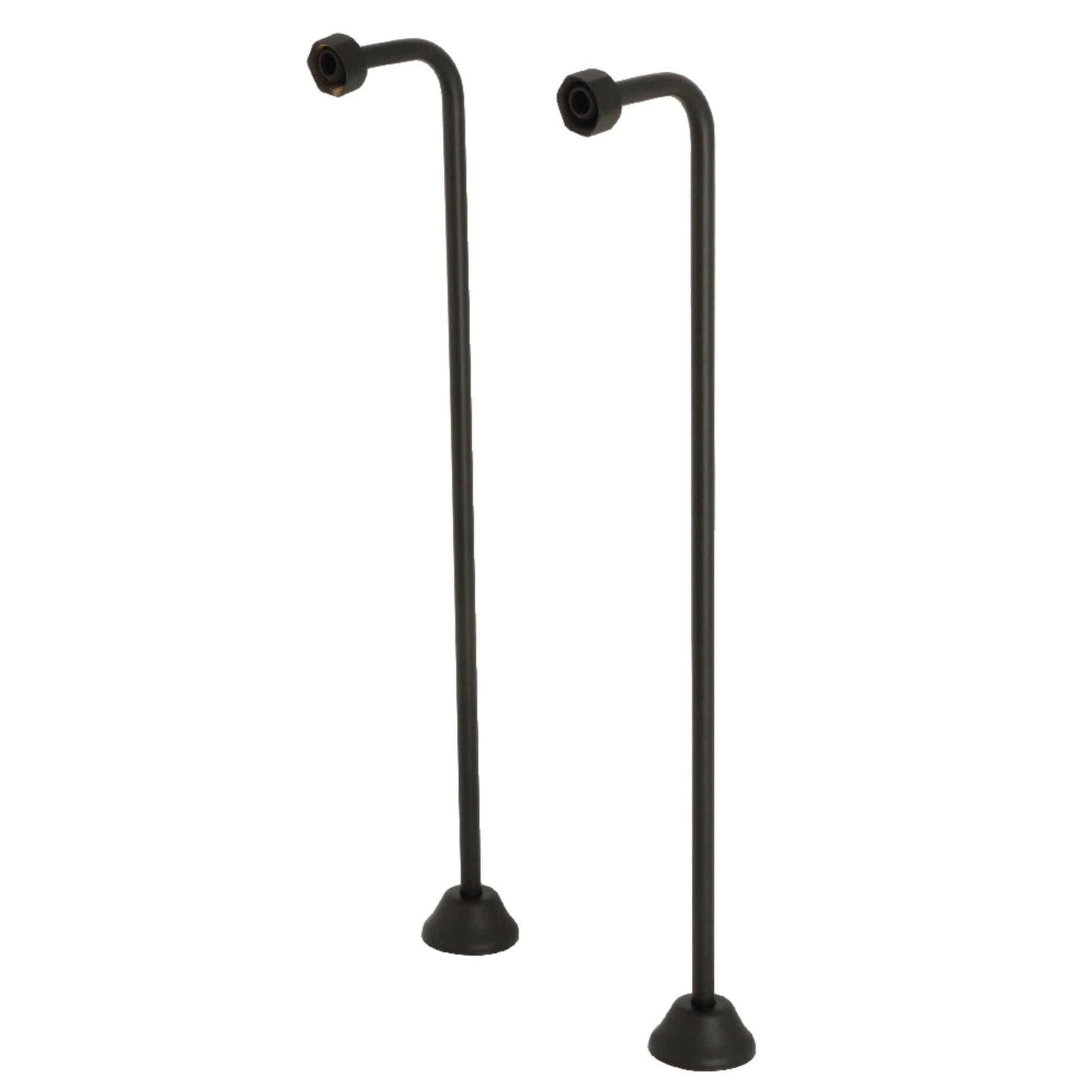 Kingston Brass CC460 Single Offset Bath Supply in Matte Black