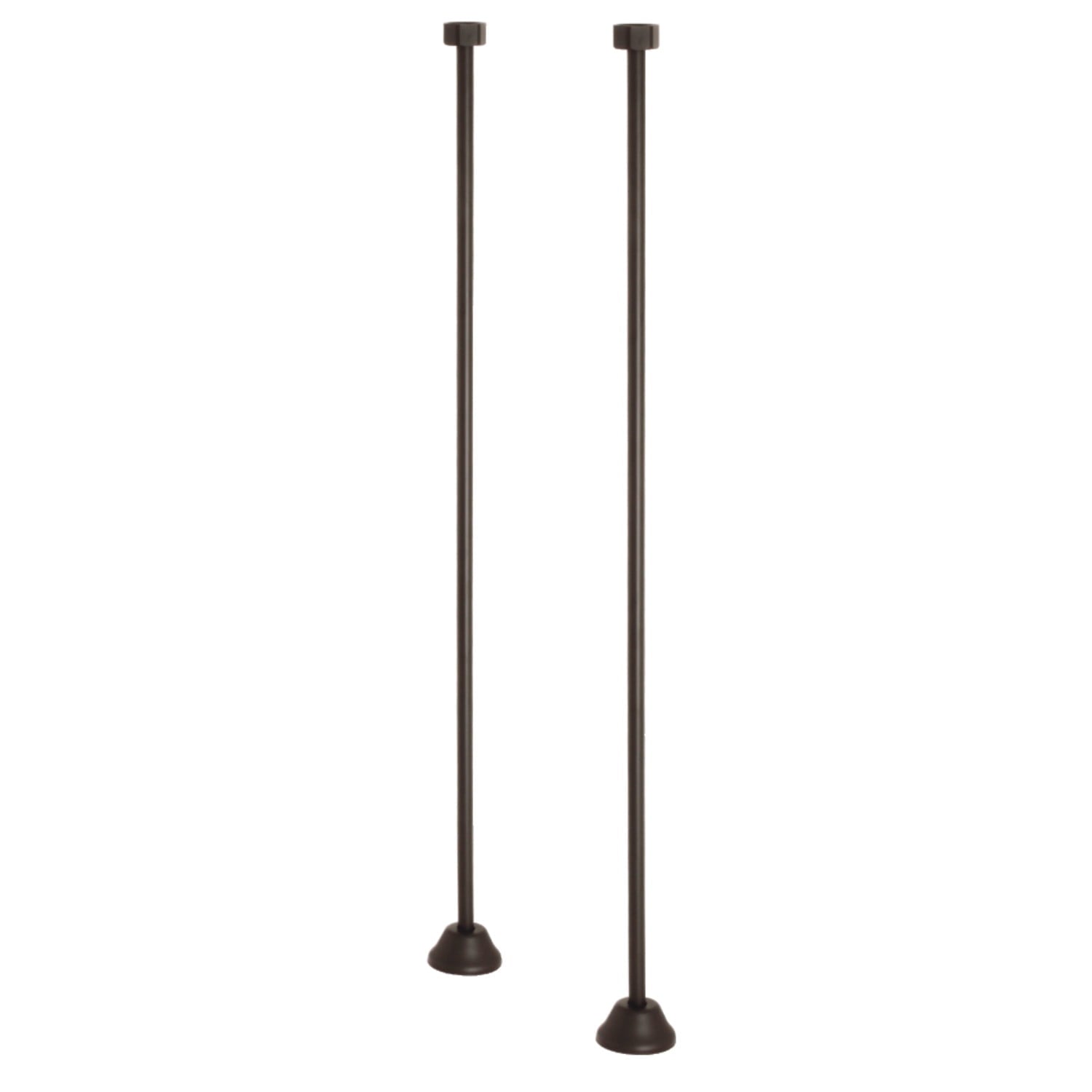 Kingston Brass CC485 Straight Standard Mount Bath Supply, Oil Rubbed Bronze