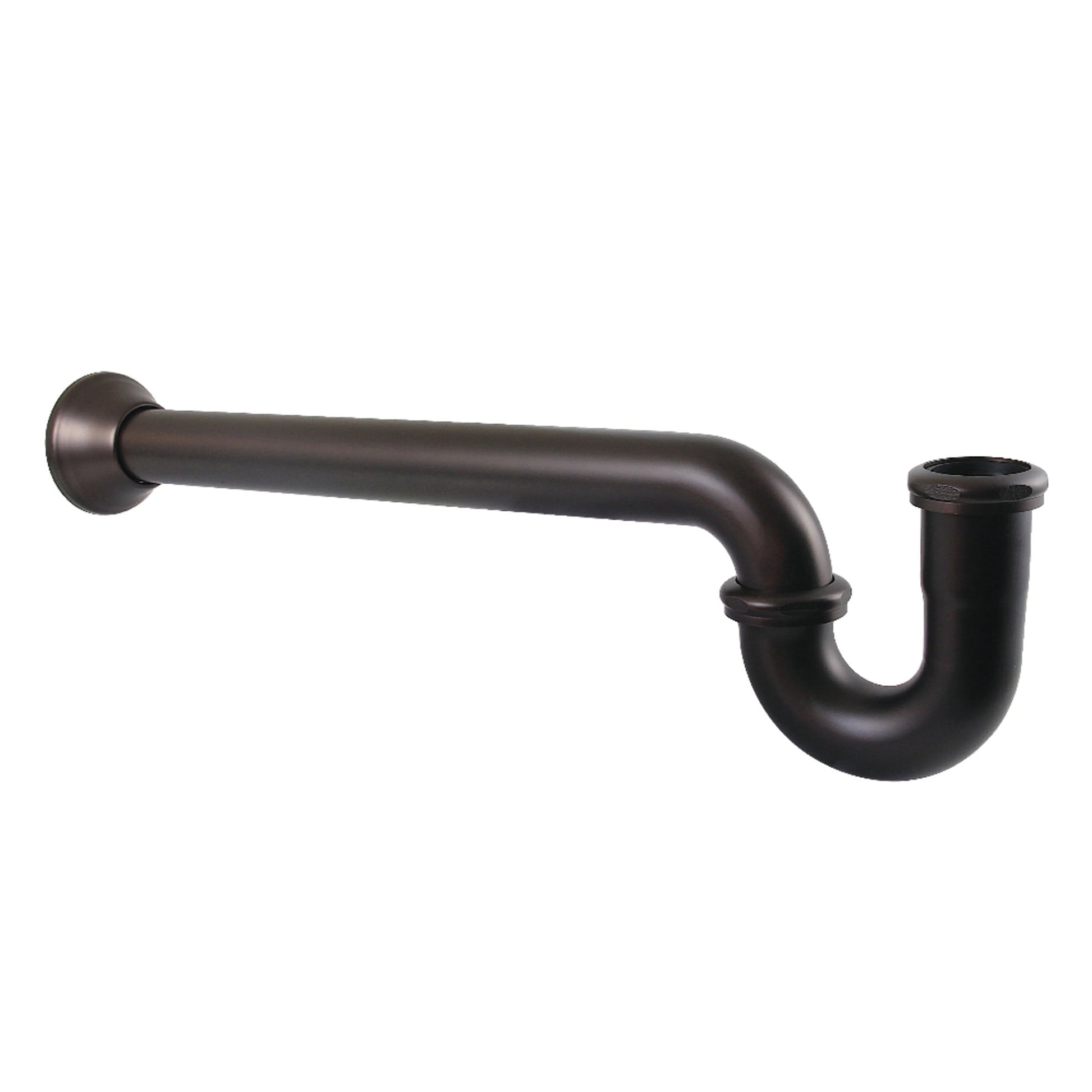 Kingston Brass CC5245 1-1/4" (or 1-1/2") x 1-1/2" P-Trap with Bell Flange, 19" Length, 18 Gauge, Oil Rubbed Bronze