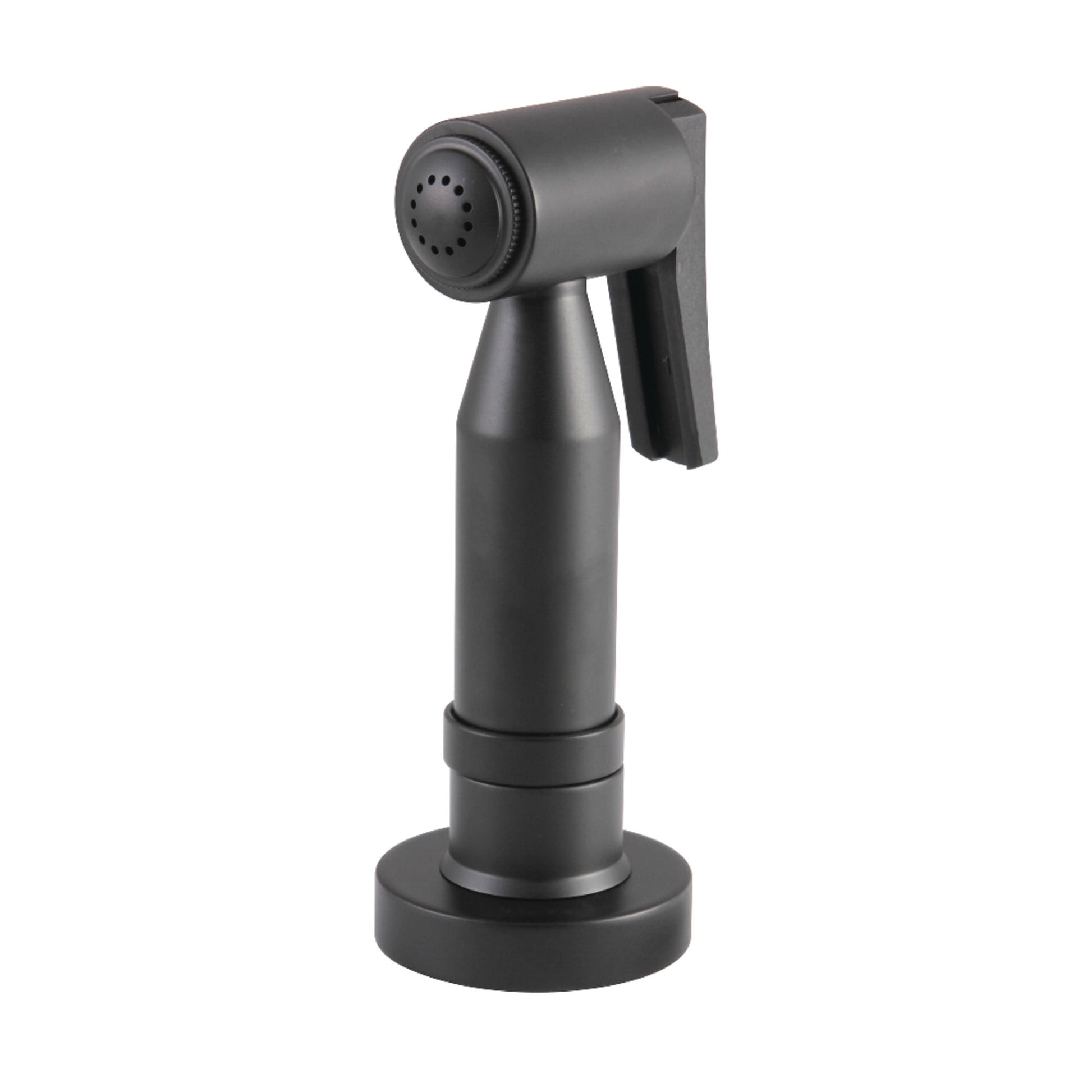 Kingston Brass CCRP21K0 Brass Kitchen Faucet Side Sprayer in Matte Black