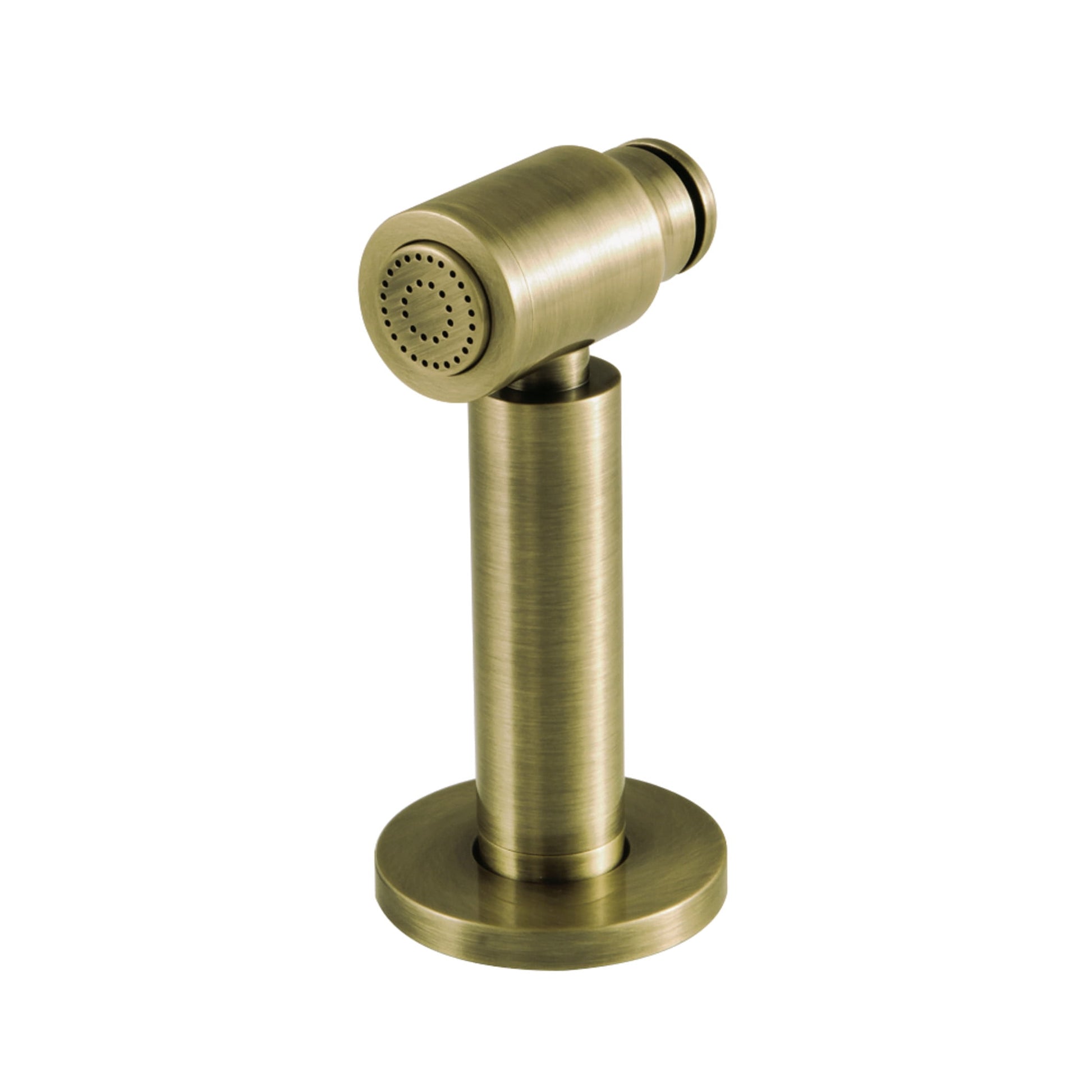 Kingston Brass CCRP61K3 Brass Kitchen Faucet Side Sprayer in Antique Brass