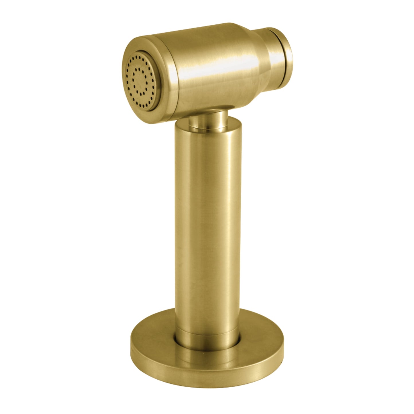 Kingston Brass CCRP61K7 Brass Kitchen Faucet Side Sprayer in Brushed Brass