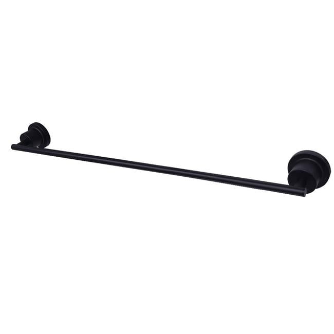 Kingston Brass Concord 24-Inch Single Towel Bar In Matte Black Finish BAH8211MB
