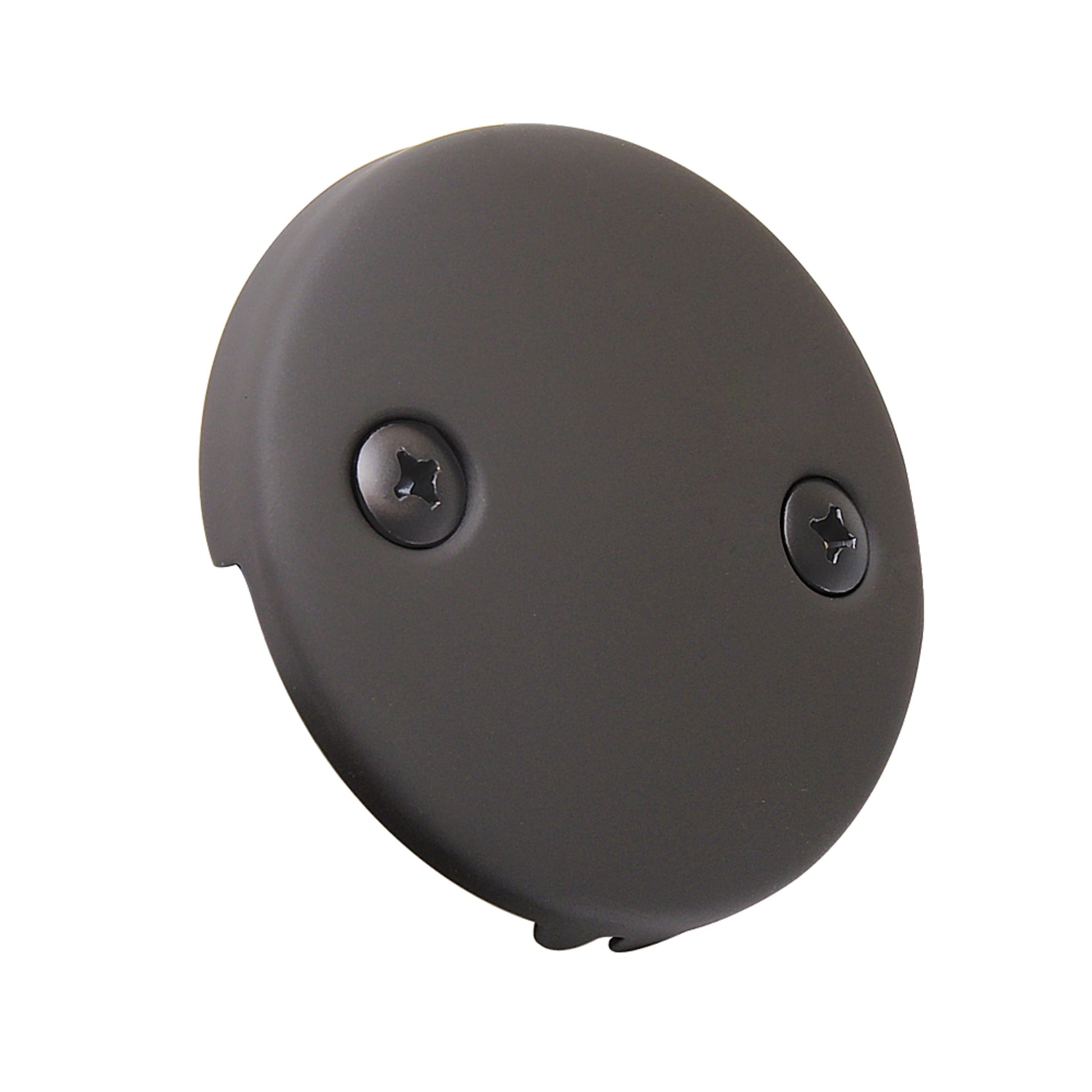Kingston Brass DTT105 Round Bathtub Overflow Plate in Oil Rubbed Bronze