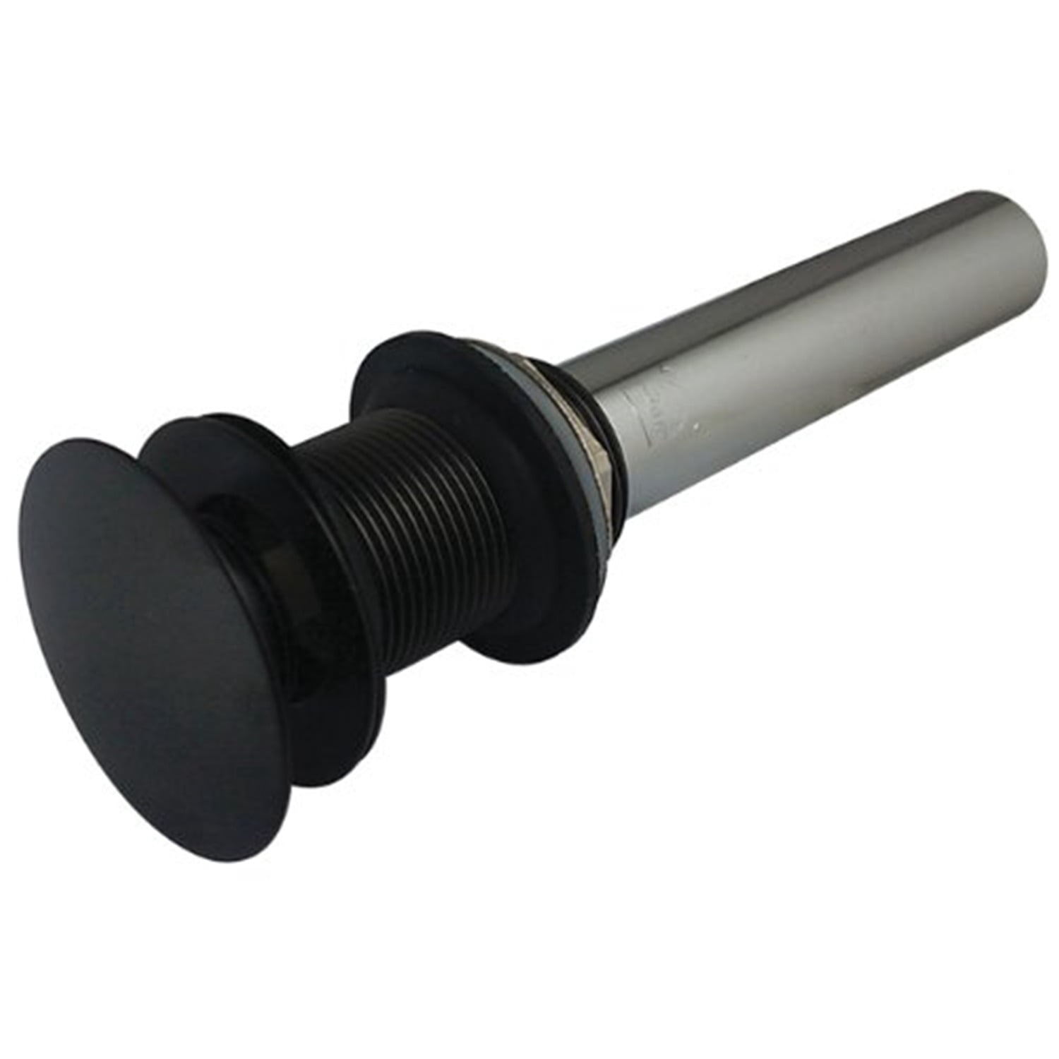 Brass, Bathroom Sink Drain, Push Pop-Up Drain without Overflow EV7005