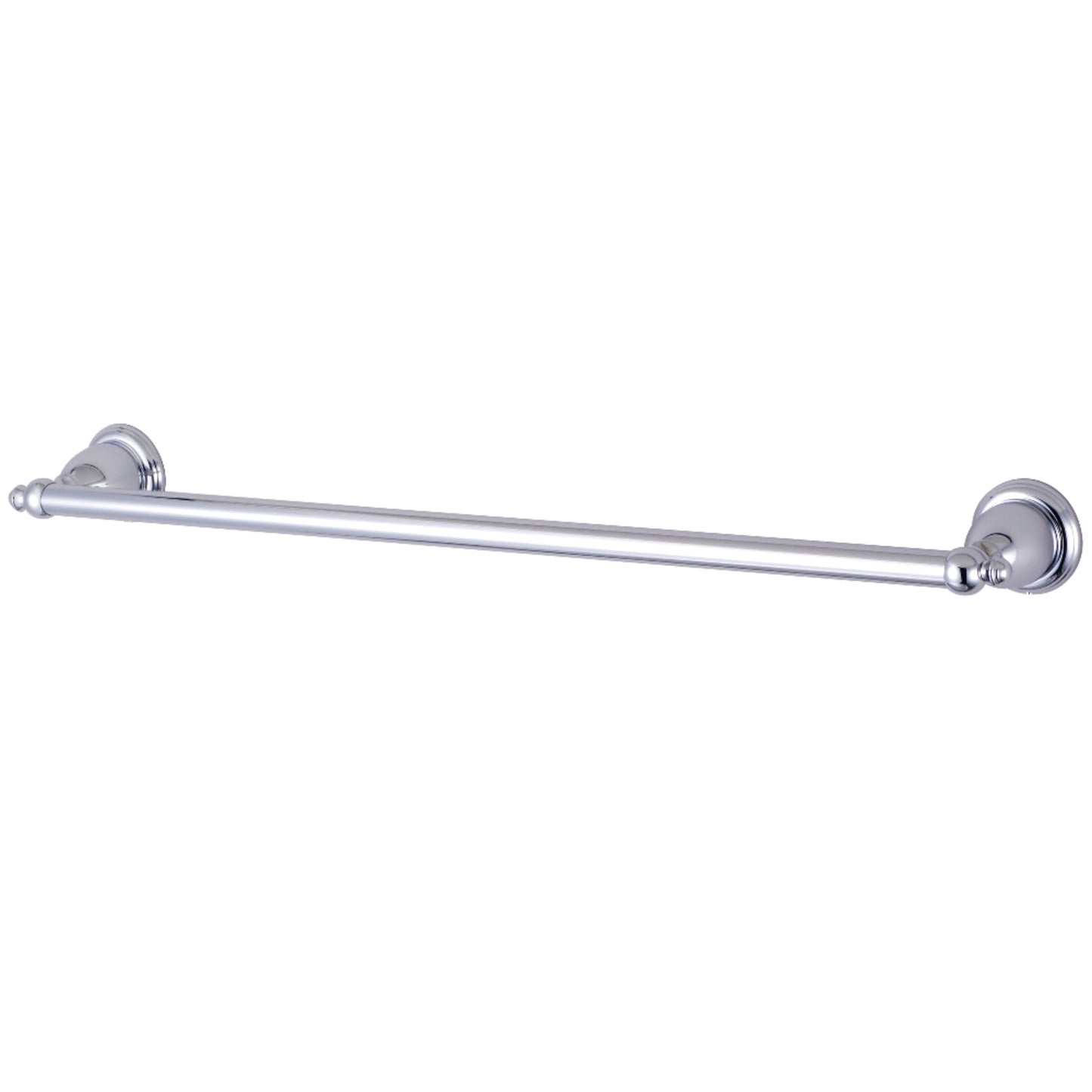 Kingston Brass BA7971C English Vintage 24-Inch Single Towel Bar in Polished Chrome