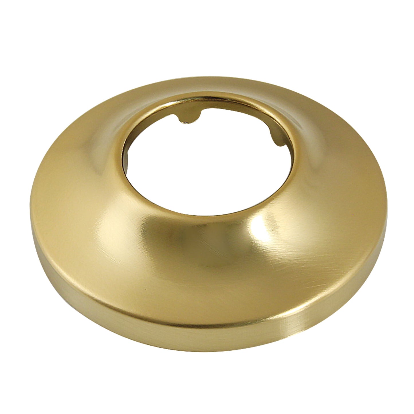 Kingston Brass FL42347 1-1/4" ID x 2-3/4" OD Bell Flange, Brushed Brass