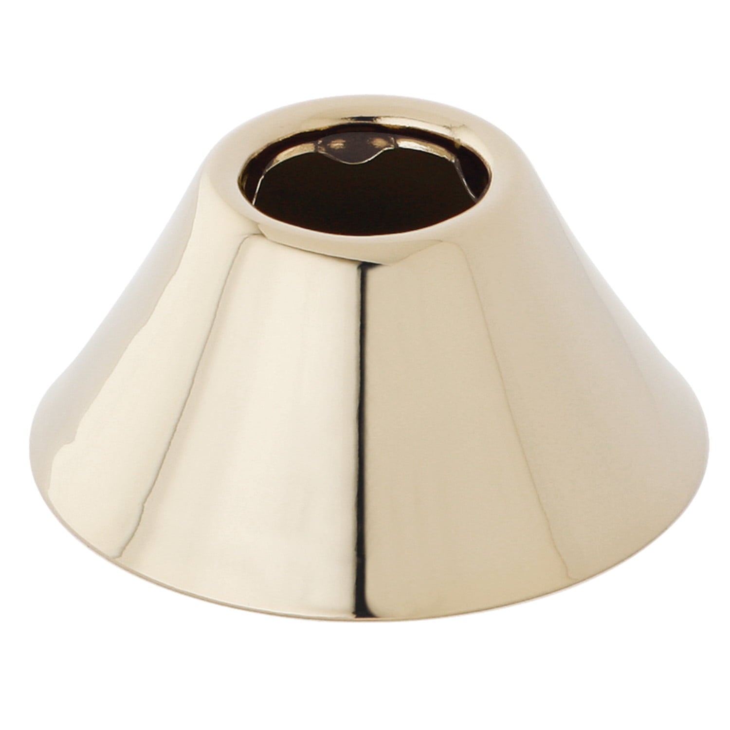 Kingston Brass FLBELL126 Bell Flange, Polished Nickel