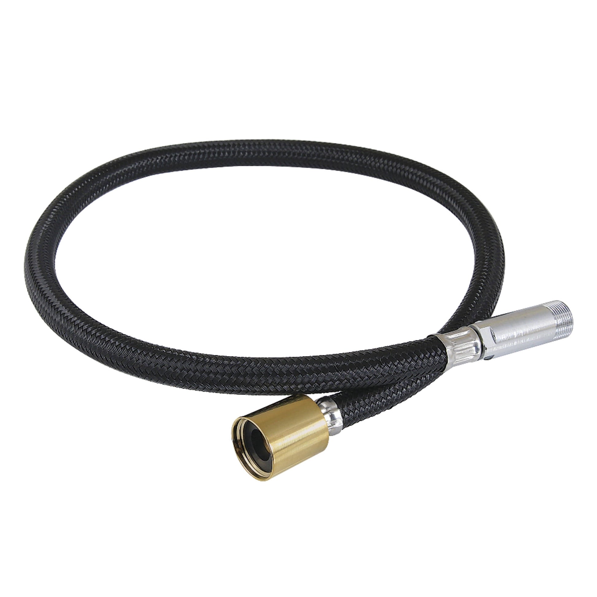 Kingston Brass GSSPRHOSE297 29" Braided Pull Down Kitchen Faucet Spray Hose, Brushed Brass