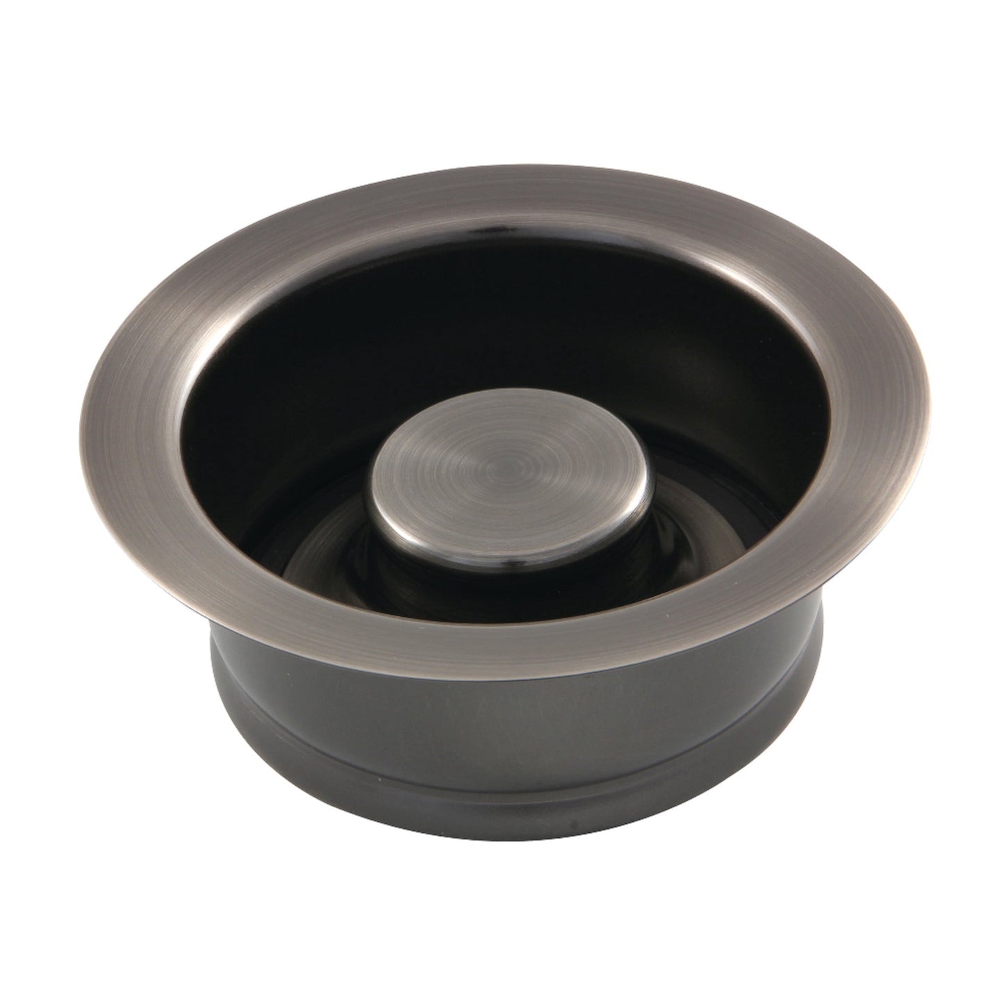 Kingston Brass BS3003VN Garbage Disposal Flange in Black Stainless