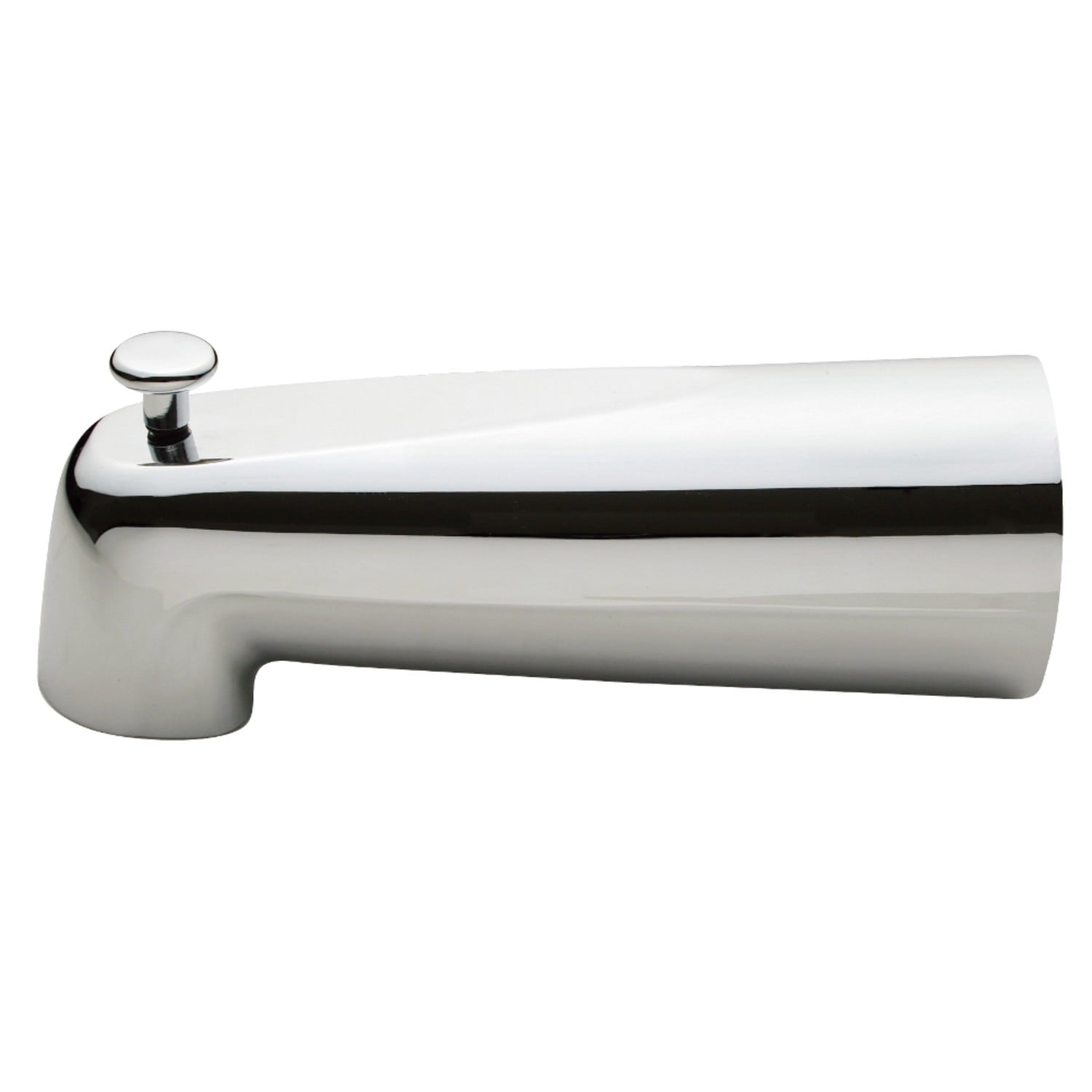 Kingston Brass K1089A1 6-1/2" Integrated Diverter Tub Spout - Chrome