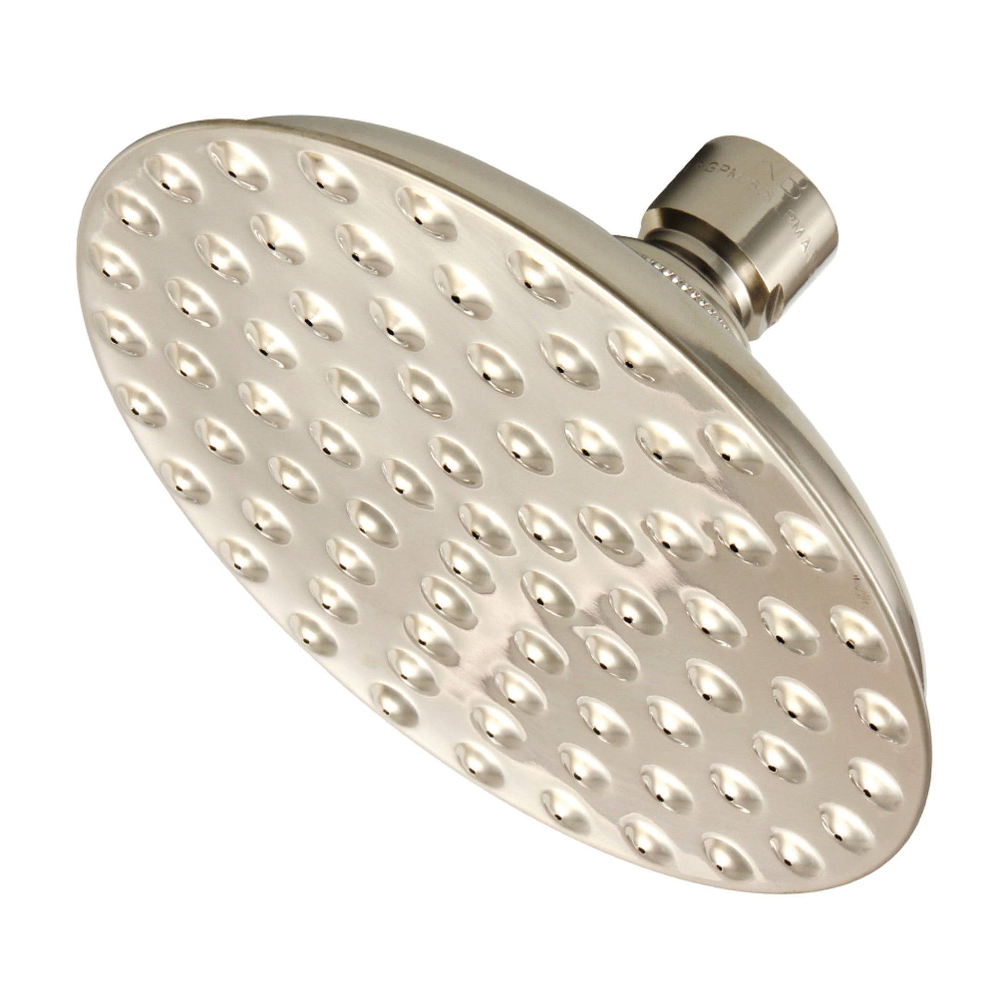Kingston Brass K135A6 Victorian 5-1/4-Inch Round Raindrop Brass Shower Head in Polished Nickel