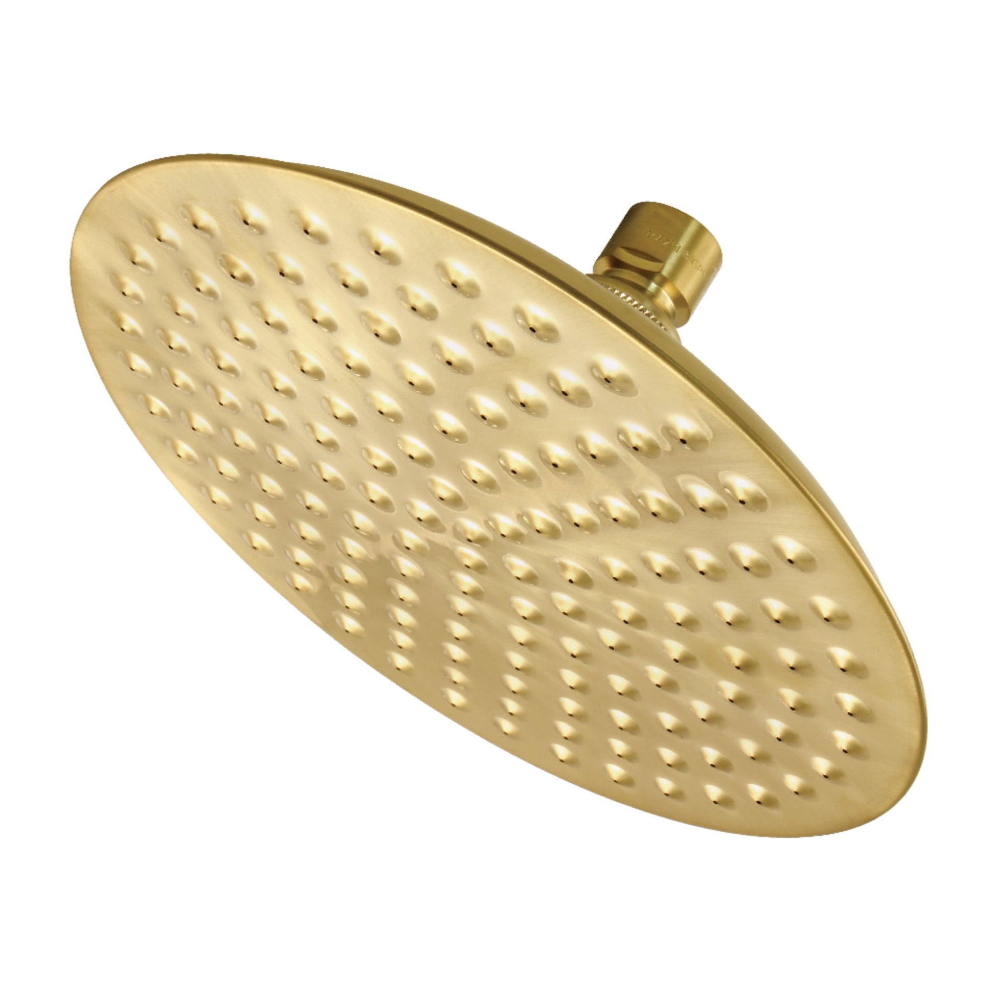 Kingston Brass K136A7 Victorian 7-3/4 Inch Round Raindrop Brass Shower Head in Brushed Brass