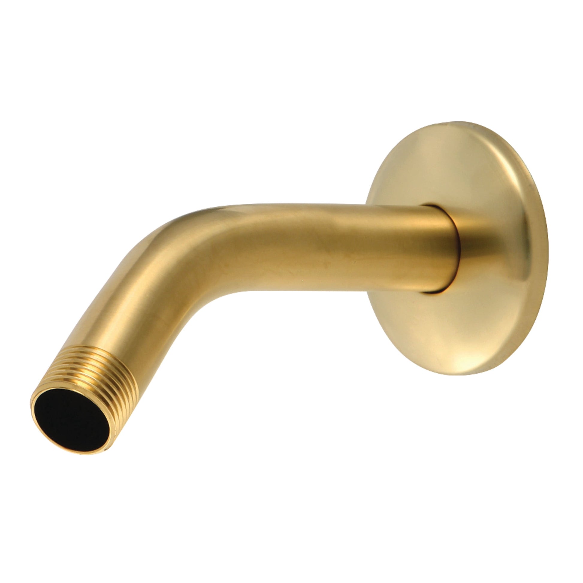 Kingston Brass K150K7SB Trimscape 6-Inch Shower Arm with Round Flange in Brushed Brass