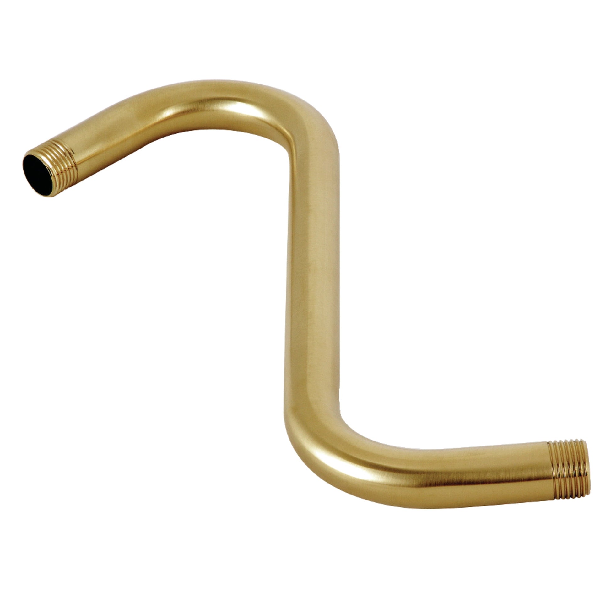 Kingston Brass K159A7 Trimscape 10-Inch S-Shape Shower Arm in Brushed Brass