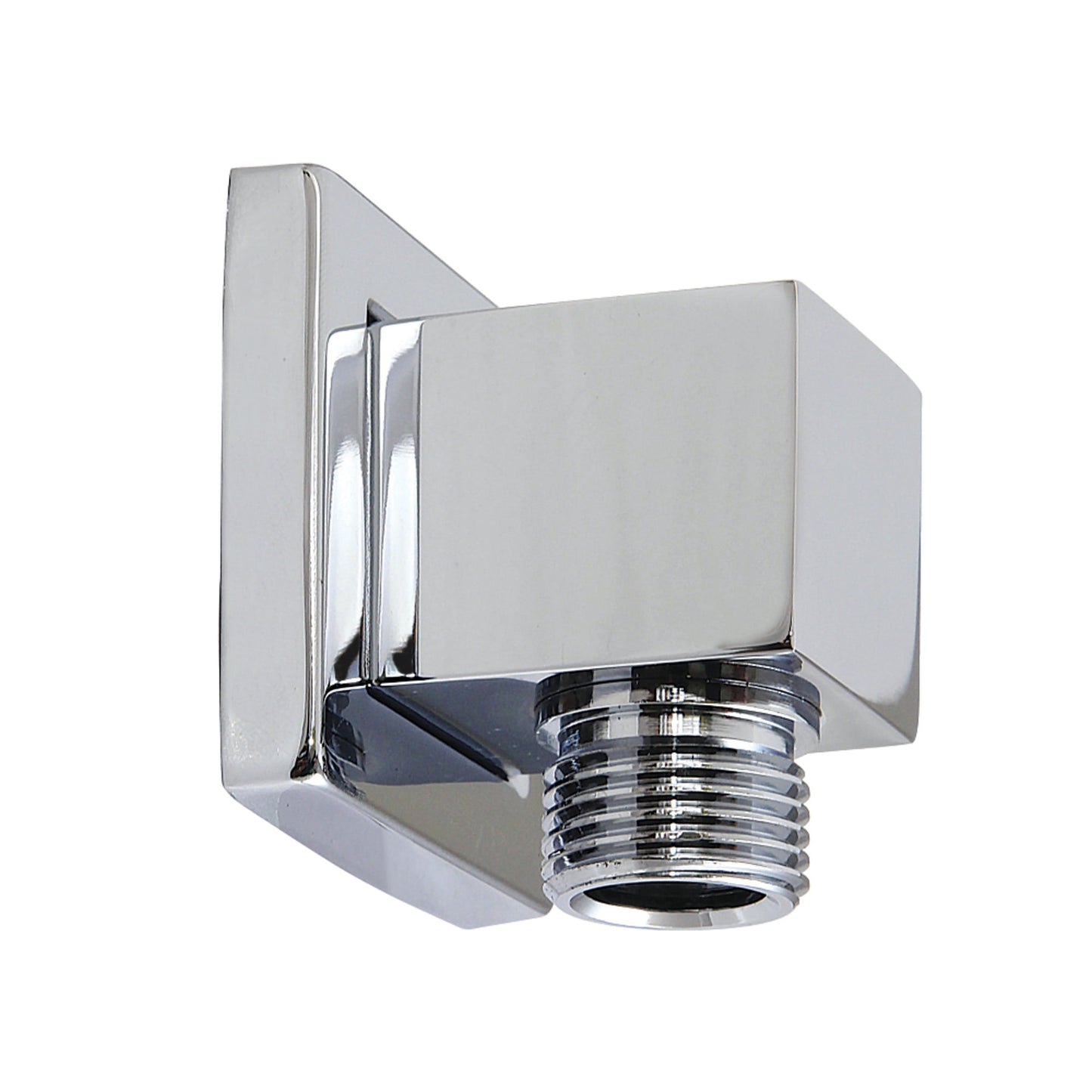 Kingston Brass K173ASQ1 Claremont Wall Mount Supply Elbow, Polished Chrome
